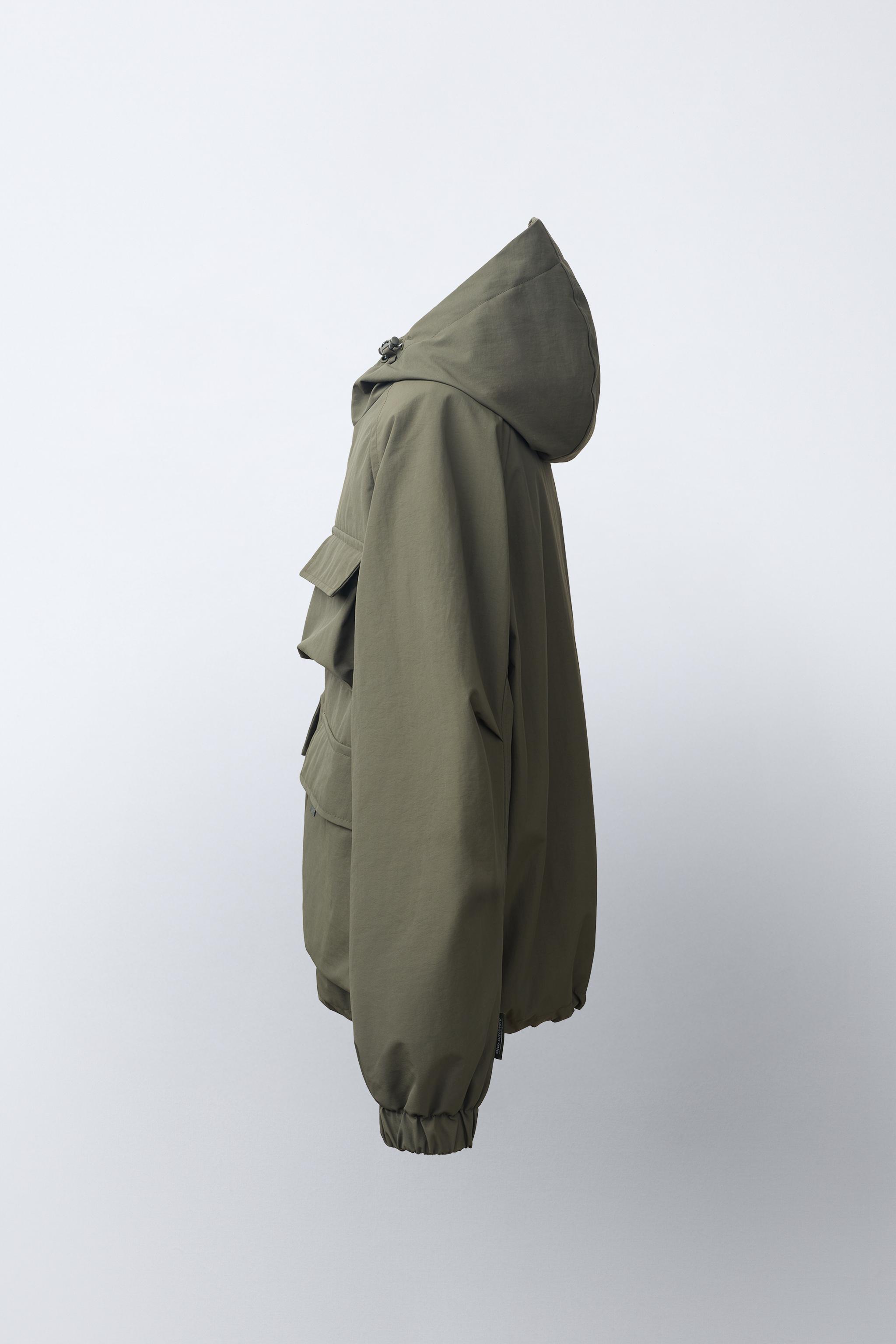 WATER-REPELLENT HOODIE PARKA