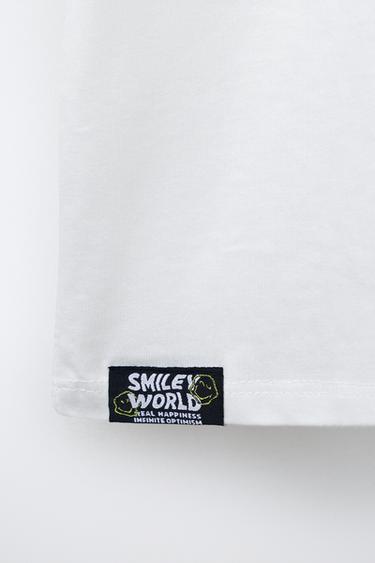 T-SHIRT IMPRIMÉ SMILEYWORLD ® - Blanc de Zara - Image 3