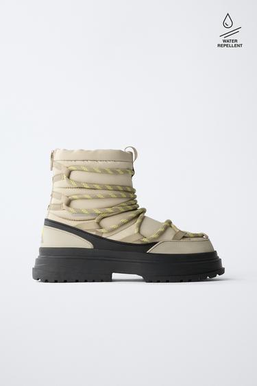 Zara Ekru Beyaz - SU GEÇİRMEZ BOT