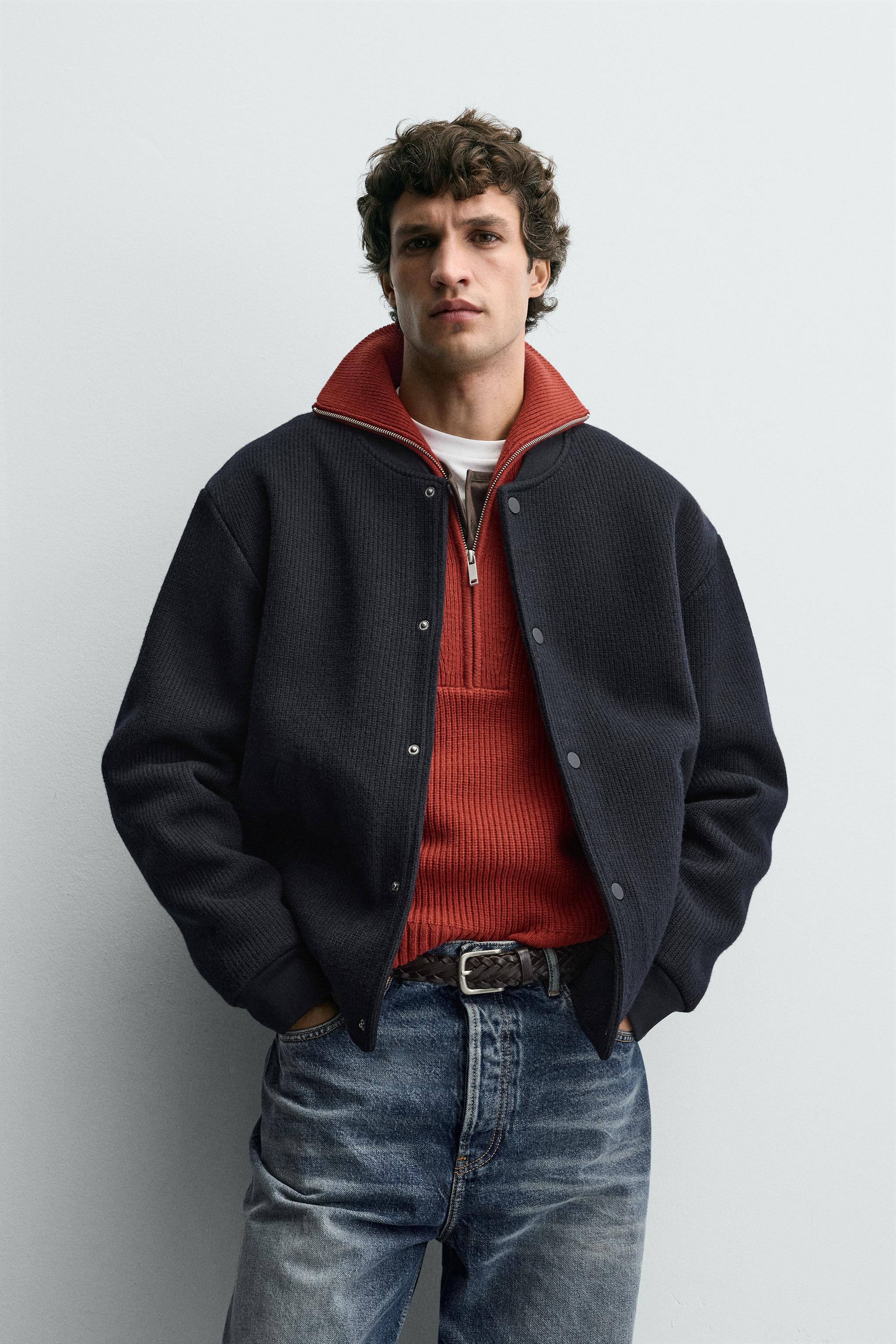 ボンバー ジャケット - メンズ | ZARA 日本