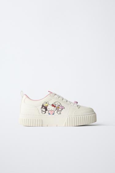 Zara HELLO KITTY © SANRIO SNEAKERS - White - Image 0