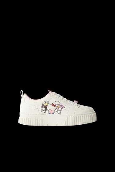 HELLO KITTY © SANRIO SNEAKERS - White by Zara - Image 0