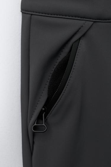WATER-RESISTANT AND WINDPROOF BRACE TROUSERS RECCO® SYSTEM SKI COLLECTION - Anthracite grey by Zara - Image 3