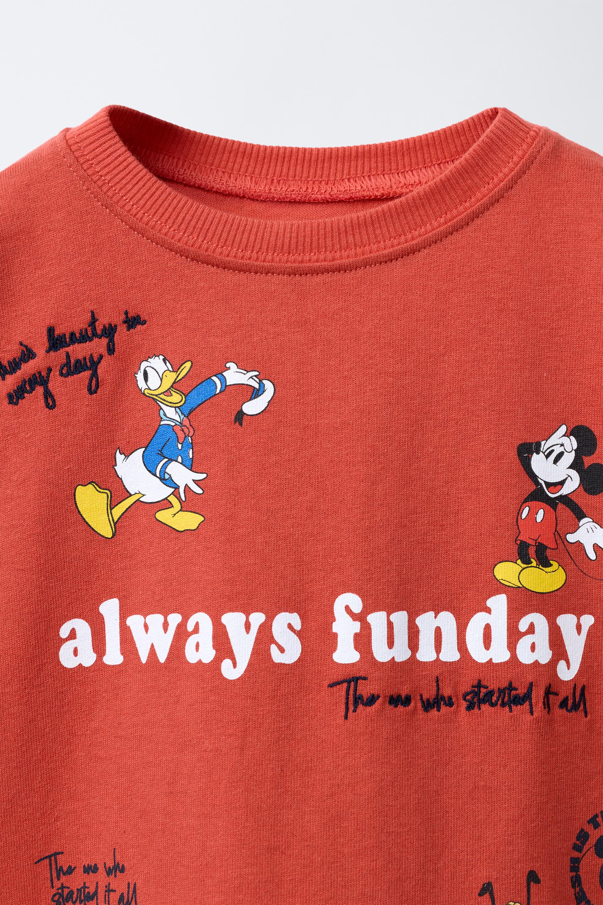 MICKEY MOUSE AND FRIENDS © DISNEY EMBROIDERED T-SHIRT