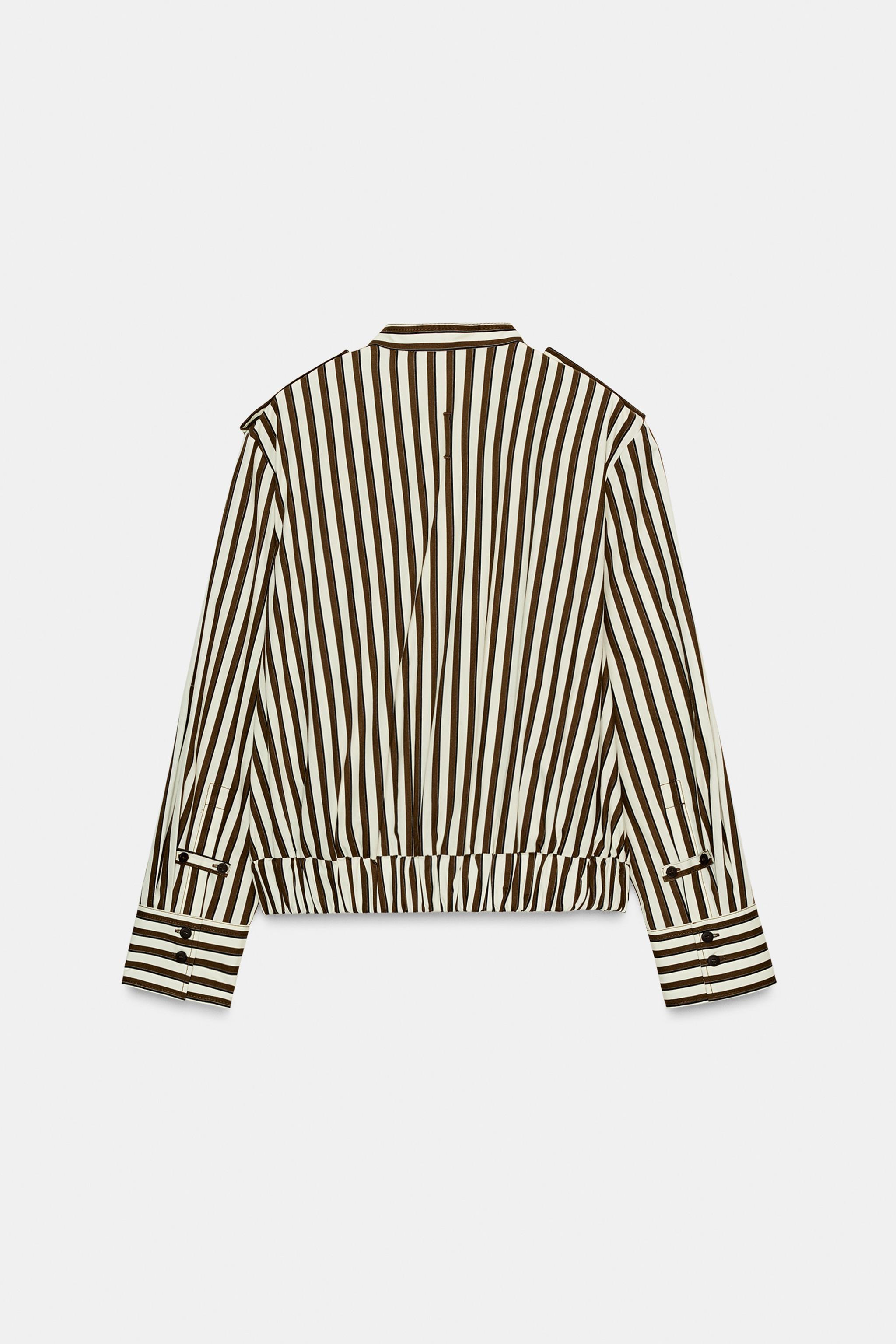 ZW COLLECTION STRIPED SHIRT