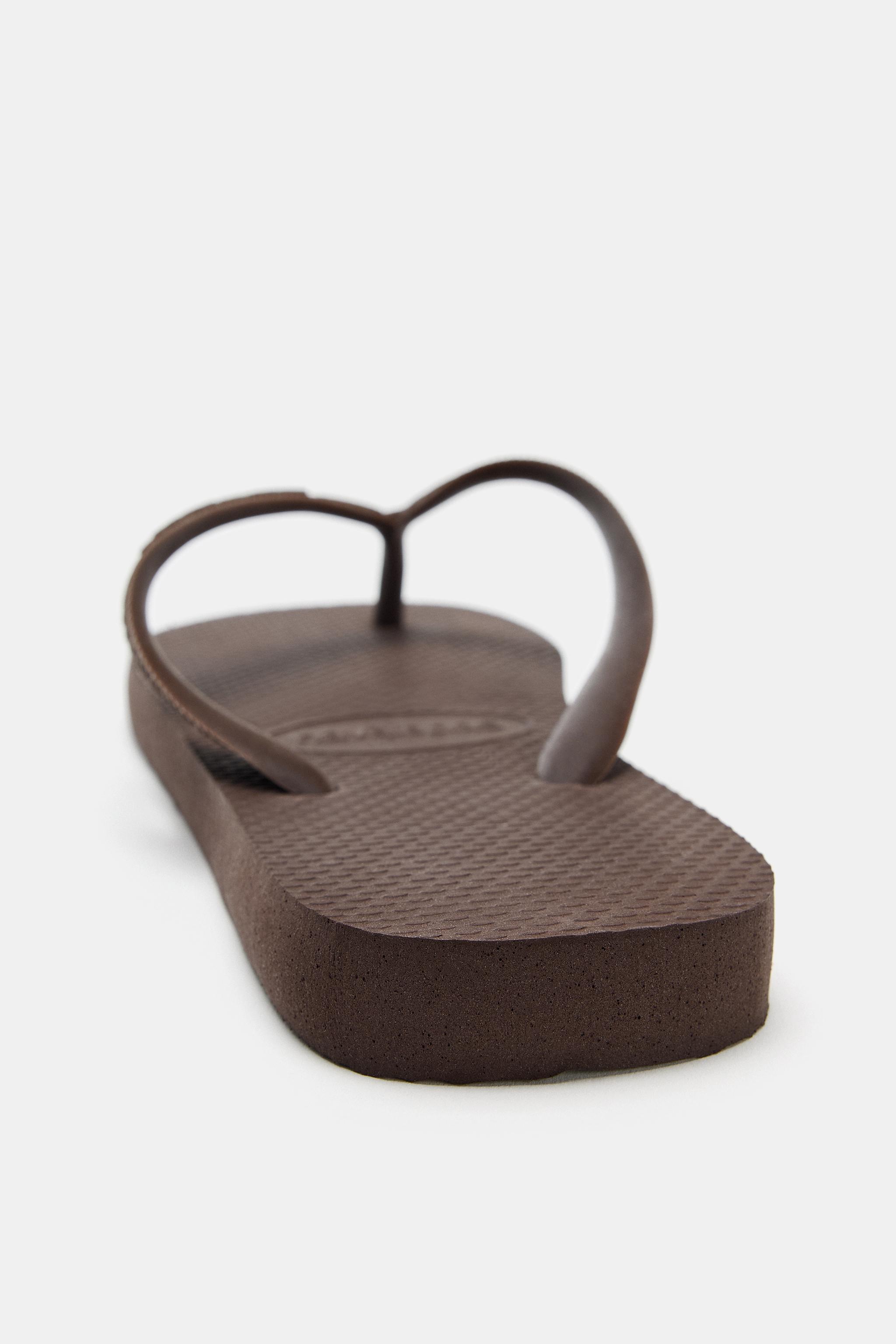 HAVAIANAS ® x ZARA サンダル - レッド | ZARA Japan / 日本