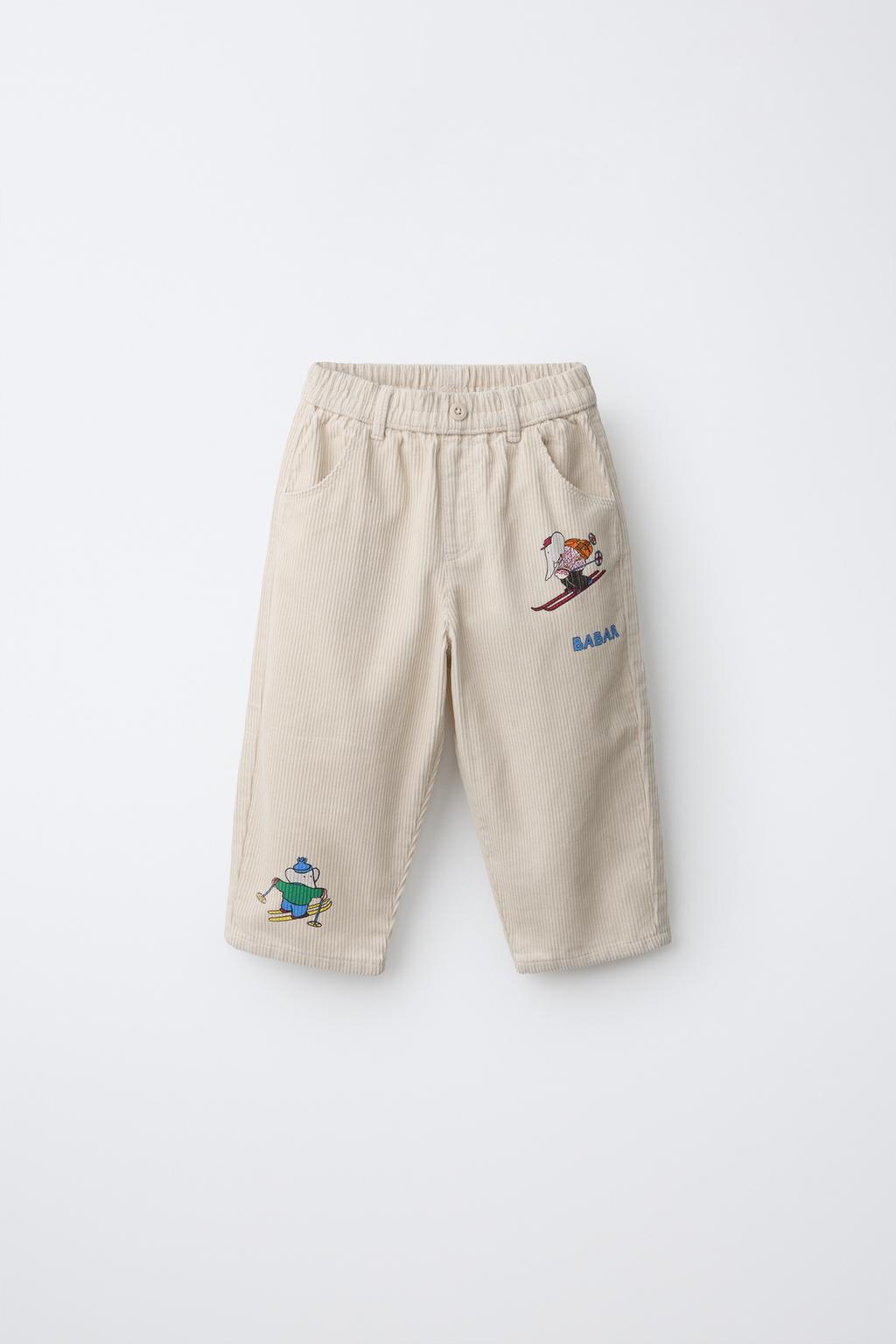 BABAR™ CORDUROY BAGGY TROUSERS