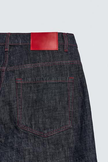BALLOON FIT JEANS - Indigo by Zara - Image 10