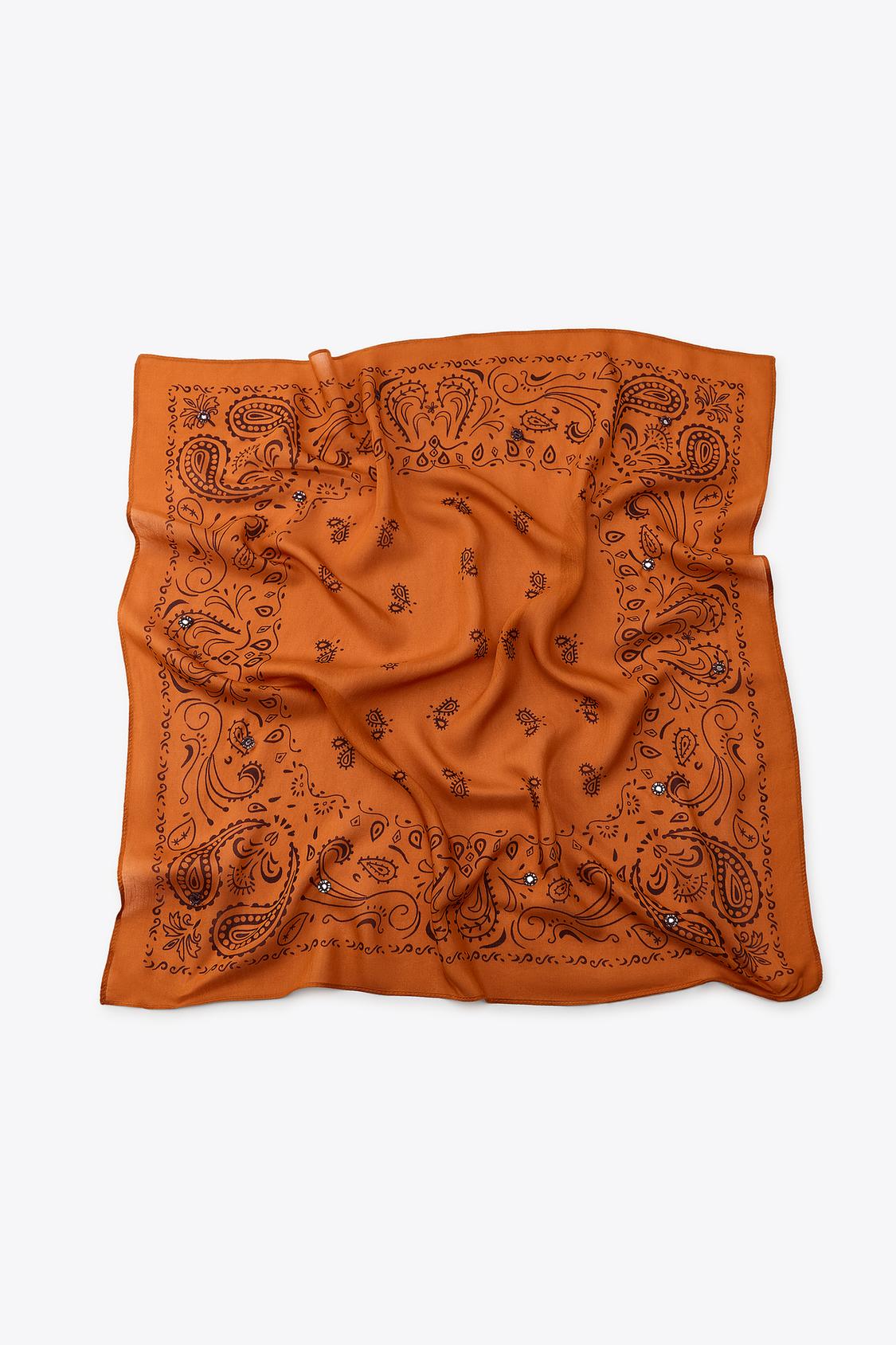 MIRRORED PRINT SCARF
