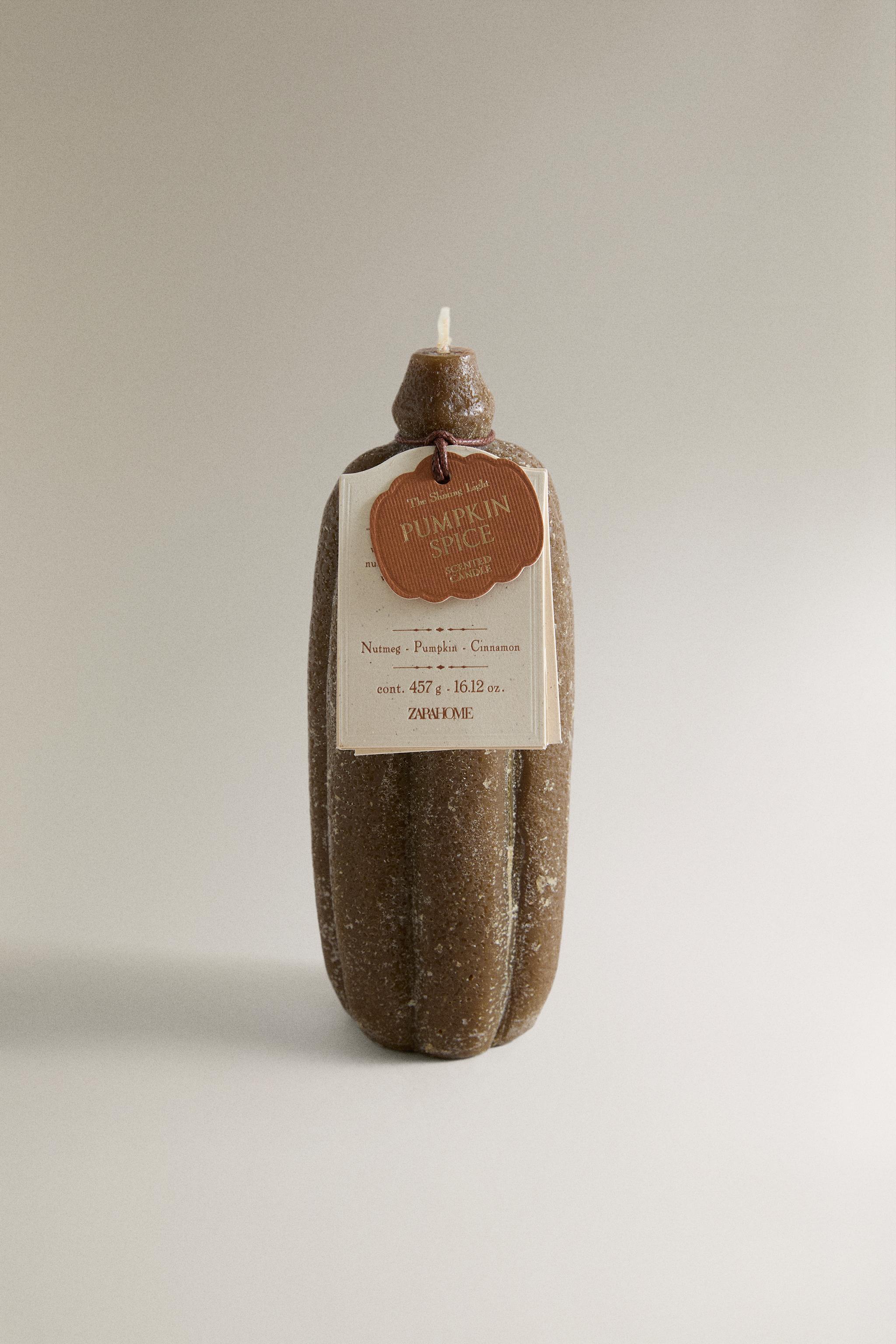 ZARA FANTASTA 香水 40ml 475 G) PUMPKIN SPICE SCENTED CANDLE - Pumpkin | ZARA United States