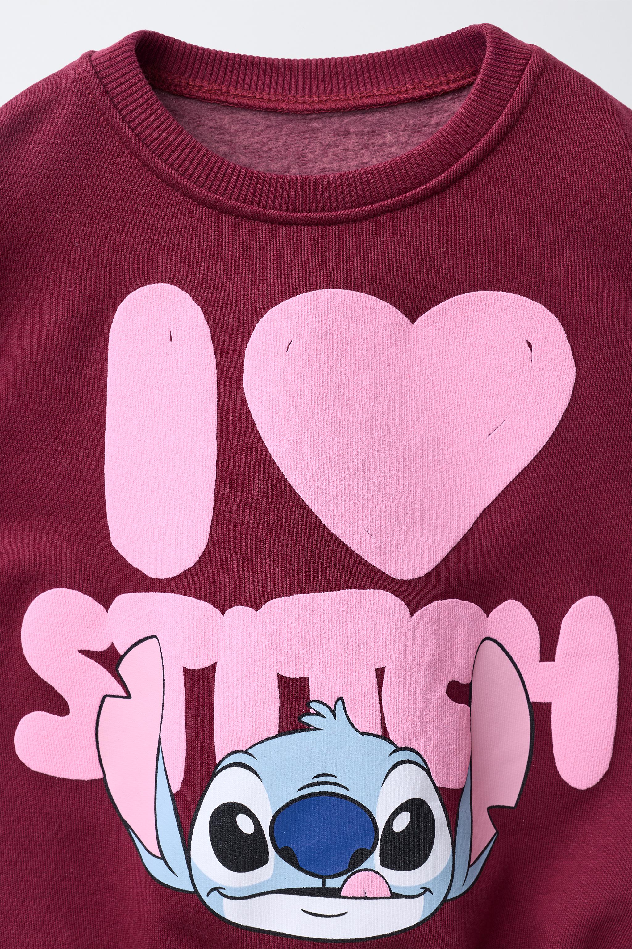 LILO & STITCH © DISNEY RIBBED JOGGING SWEATSHIRT AND LEGGINGS SET
