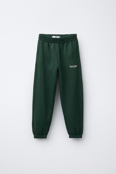 PANTALONI JOGGER TESTO - Bottiglia di Zara