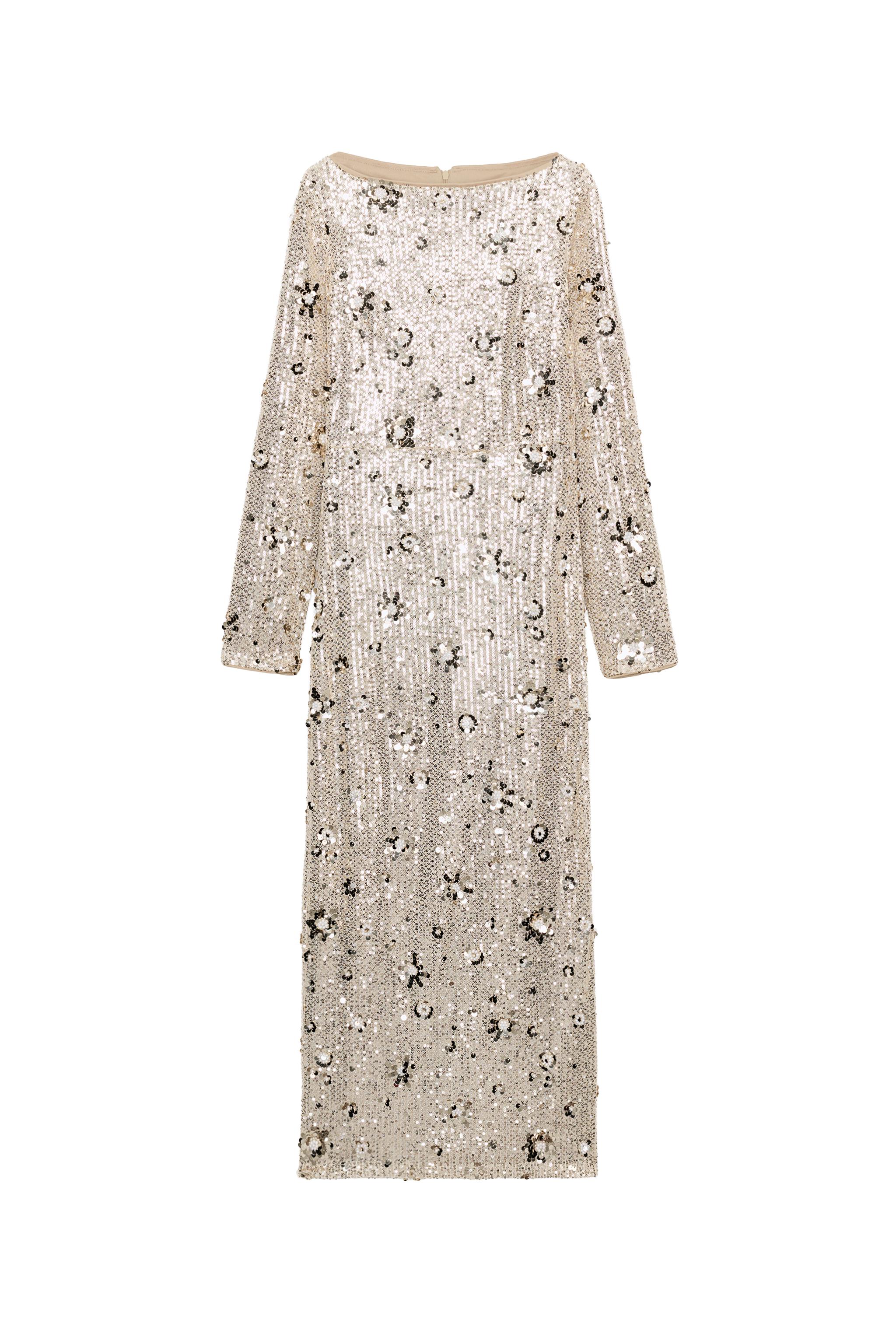 Women's Gold Dresses | ZARA Egypt