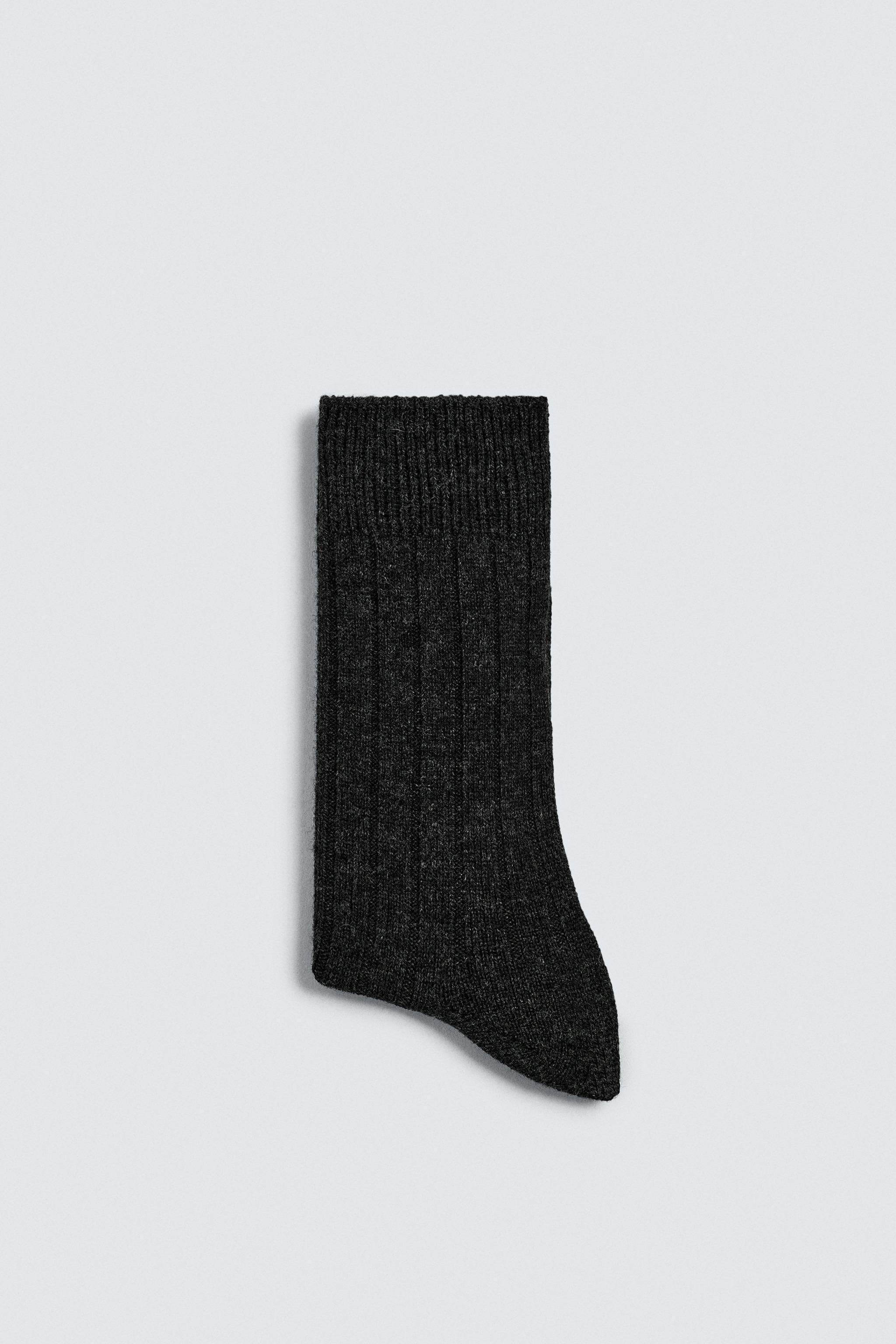 CHAUSSETTES CÔTELÉES AVEC LAINE ORIGINS