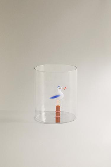 BOROSILICATE GLASS TUMBLER WITH ANIMAL - 990 de Zara - Imagen 0