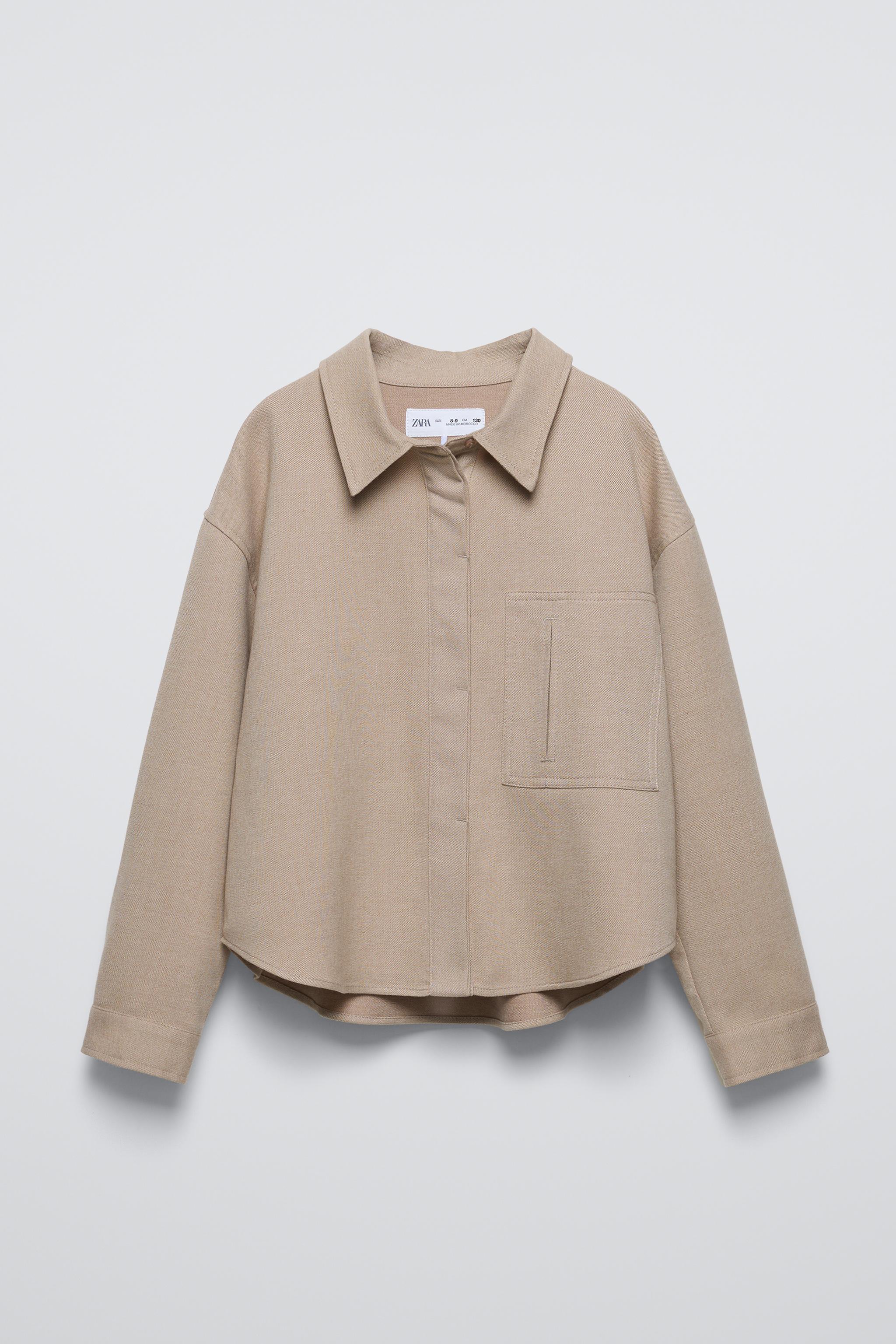 Zara pocket on sale blouse