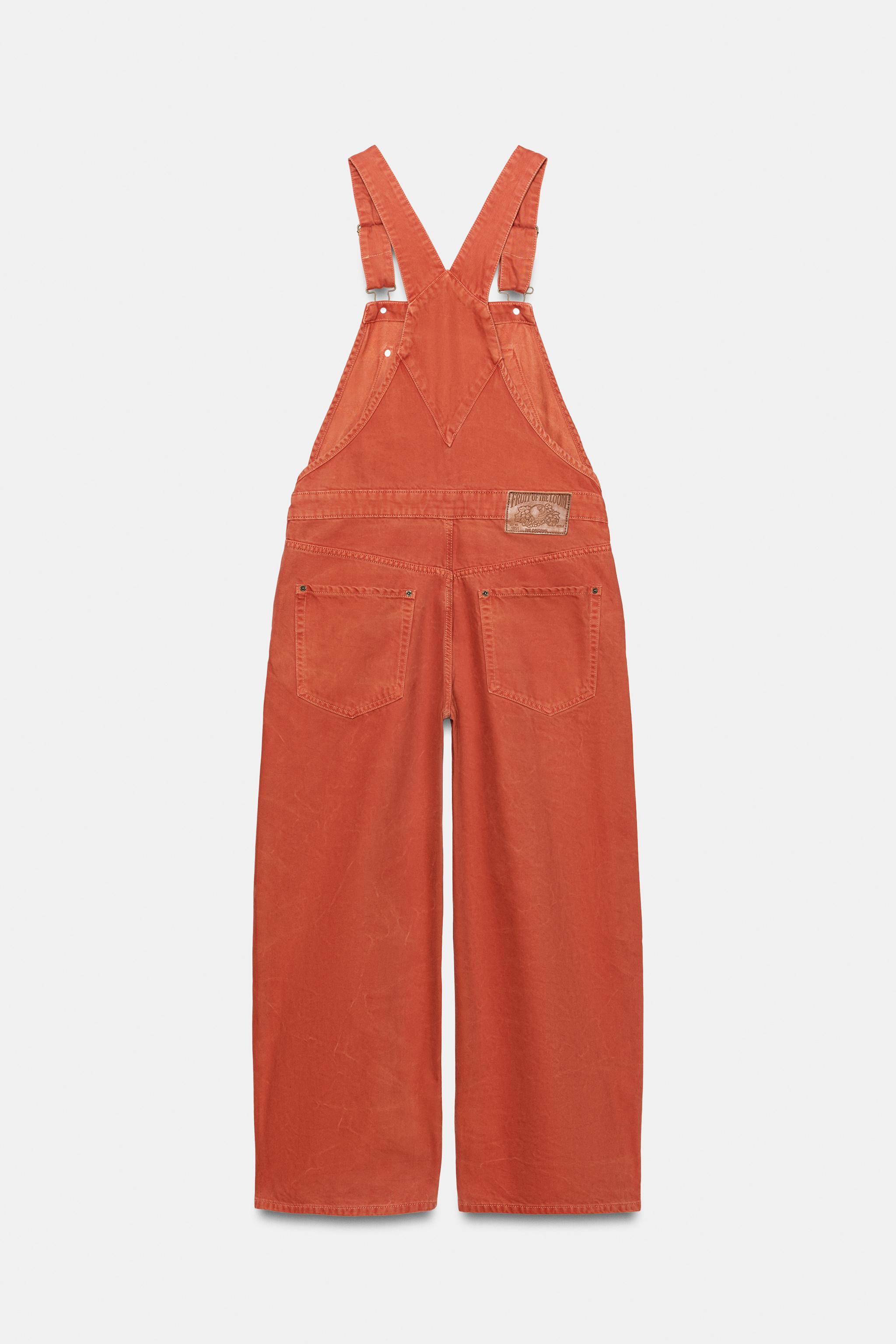 SALOPETTE EN JEAN FRUIT OF THE LOOM™