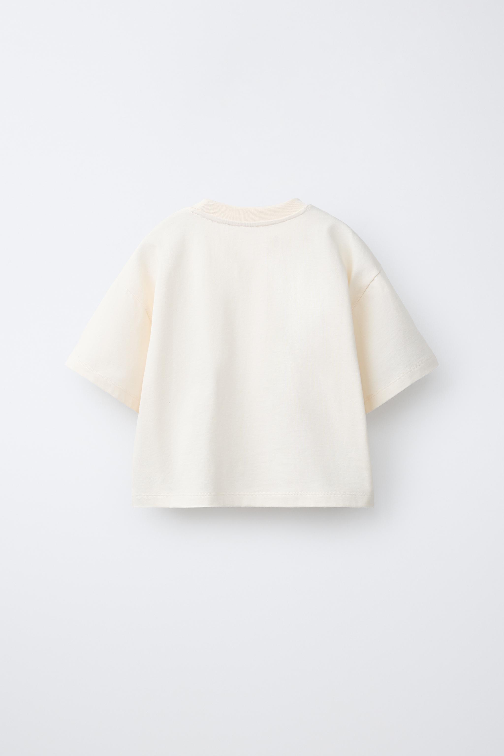 CROCHET FLORAL T-SHIRT