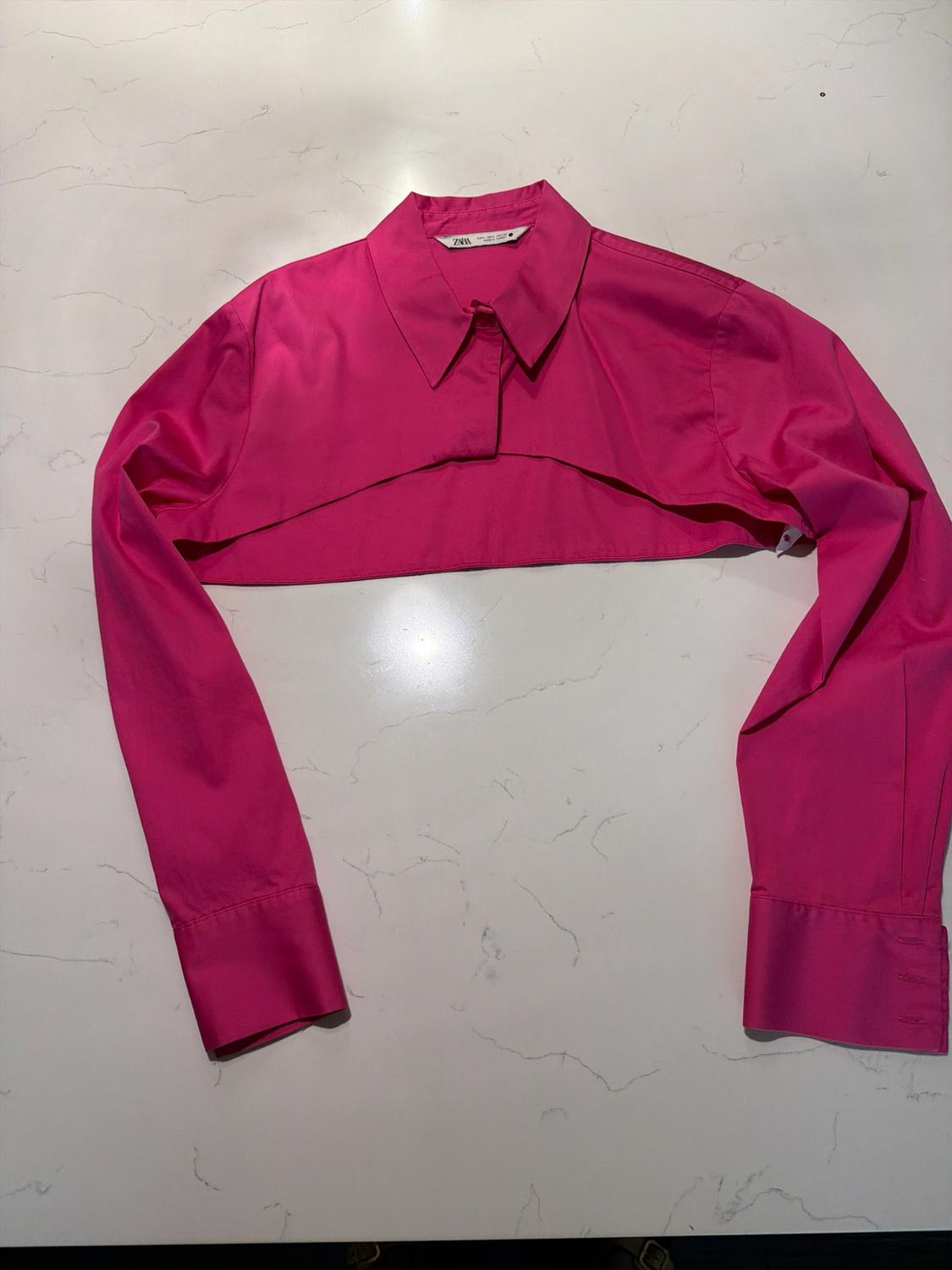 POPLIN CROPPED TOP - Image 2