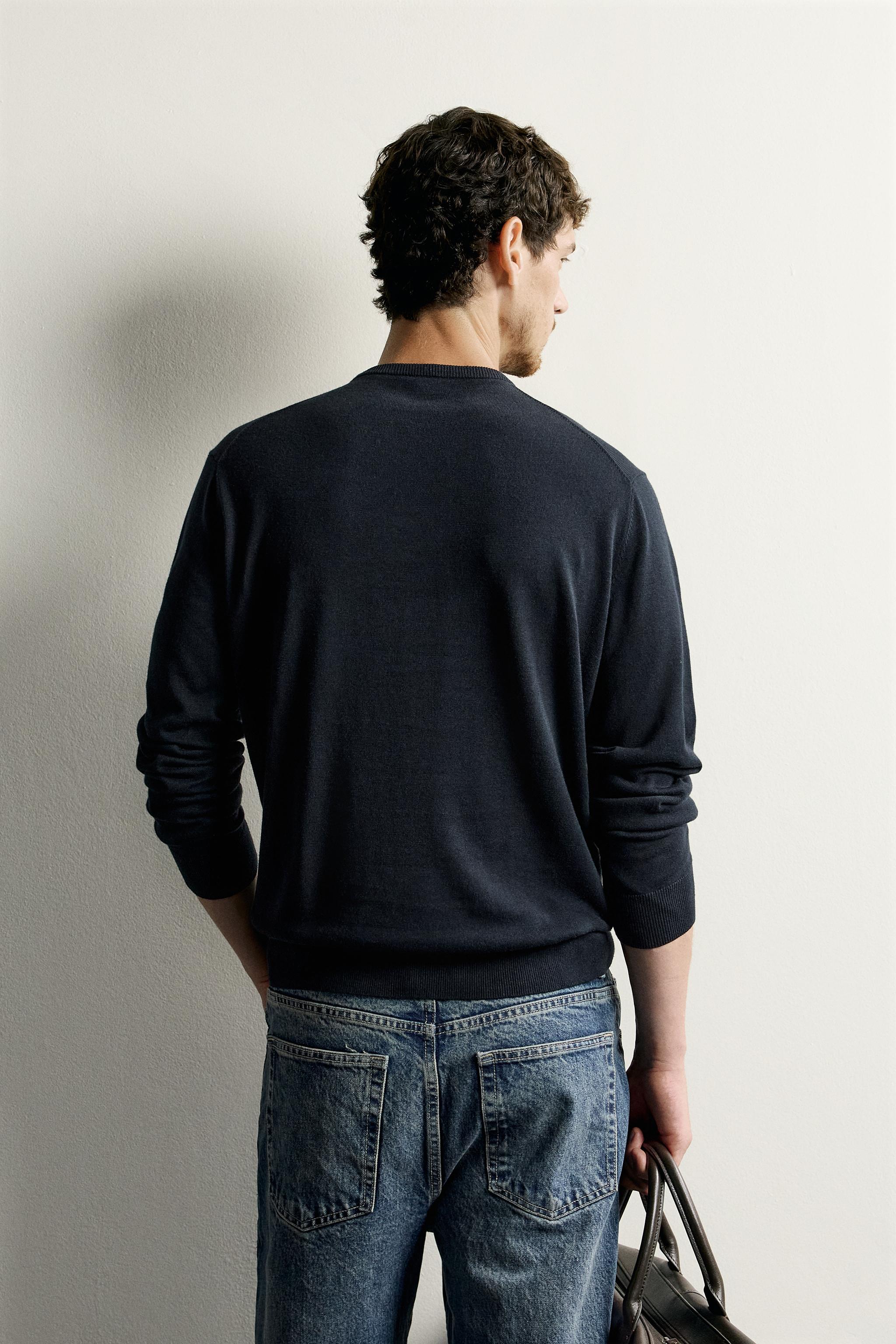 PULL LÉGER EN MÉLANGE DE COTON