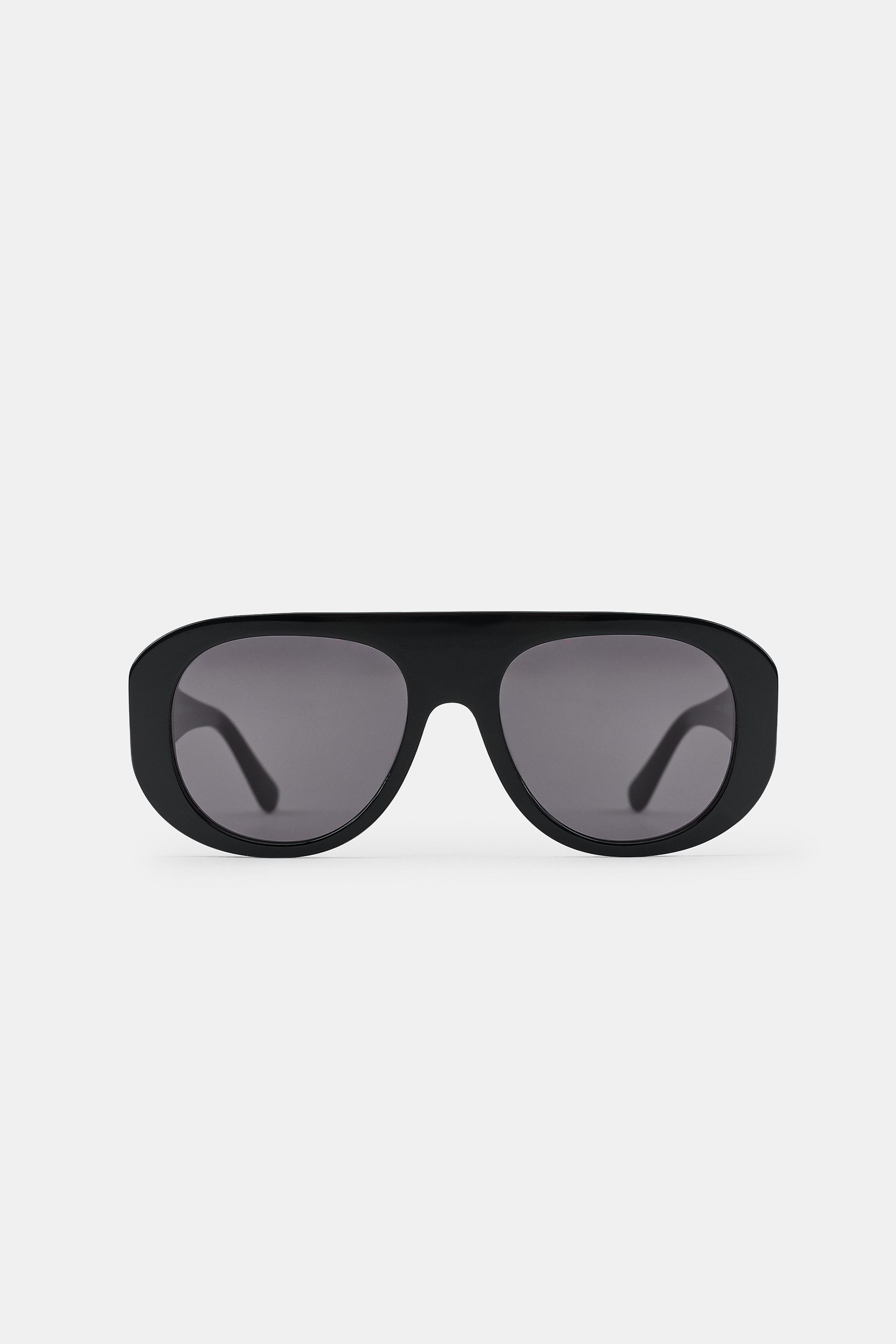 SHIELD SUNGLASSES — Black