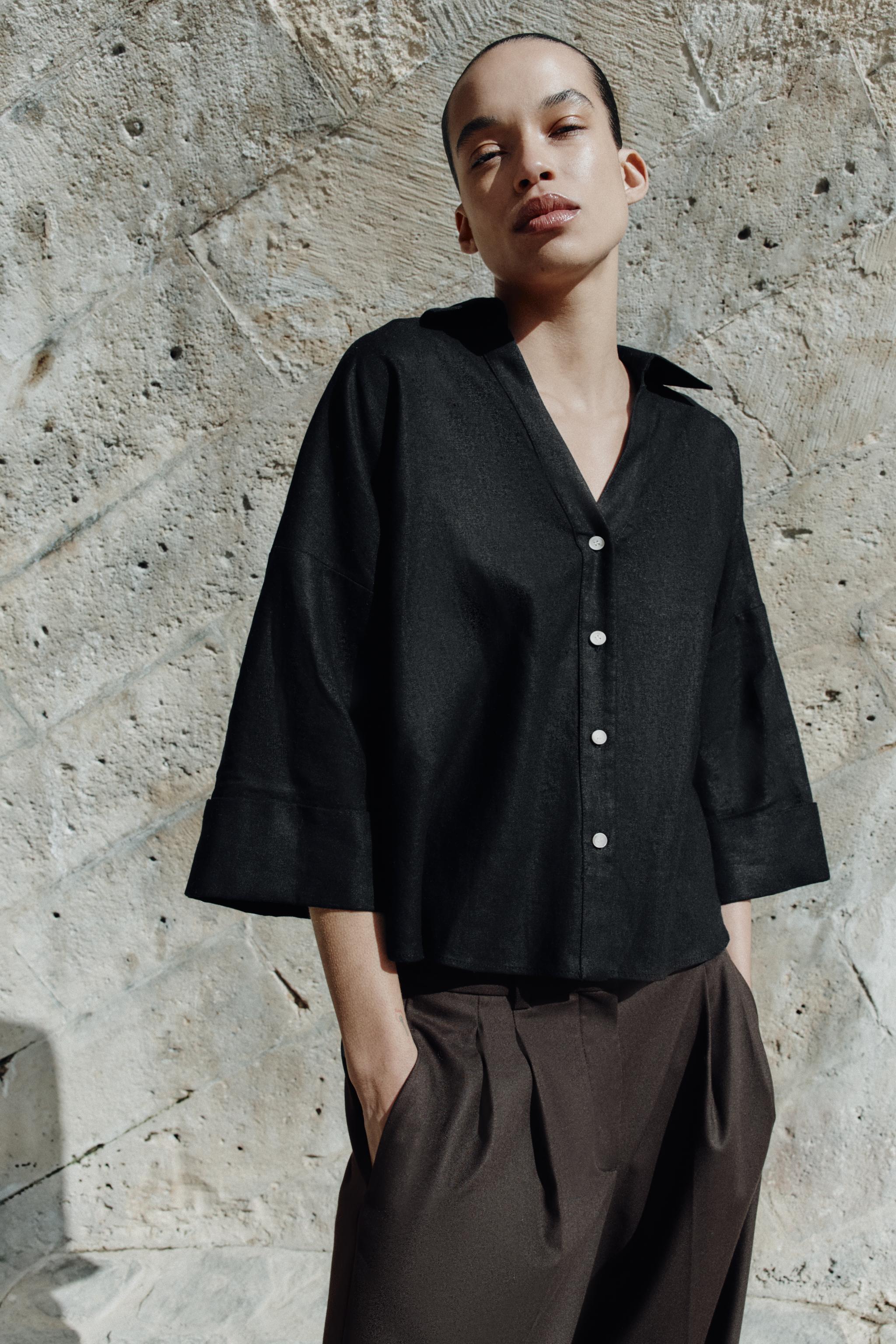 Women´s Linen Shirts | ZARA South Africa