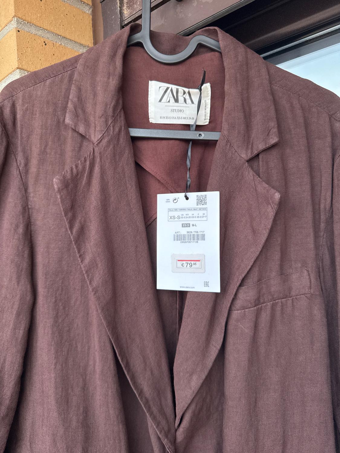 OVERSIZE LINEN BLAZER - LIMITED EDITION - Image 3