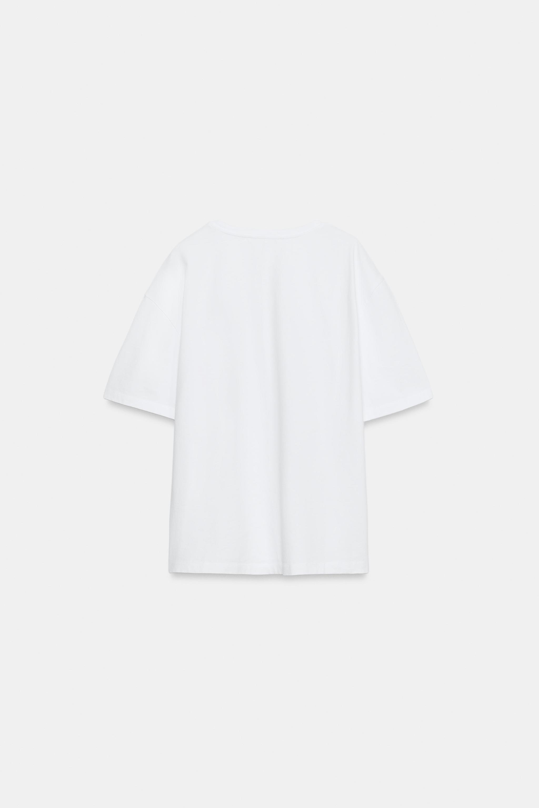 SHORT SLEEVE TEXT T-SHIRT