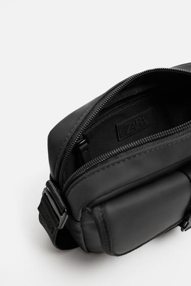 SAC BANDOULIÈRE EFFET GOMME - Noir de Zara - Image 5