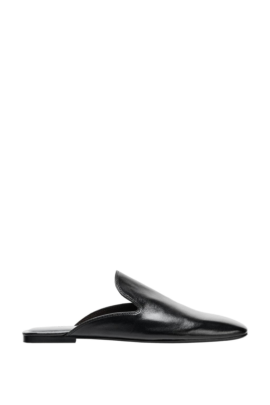 LEATHER MULE LOAFERS - image 3