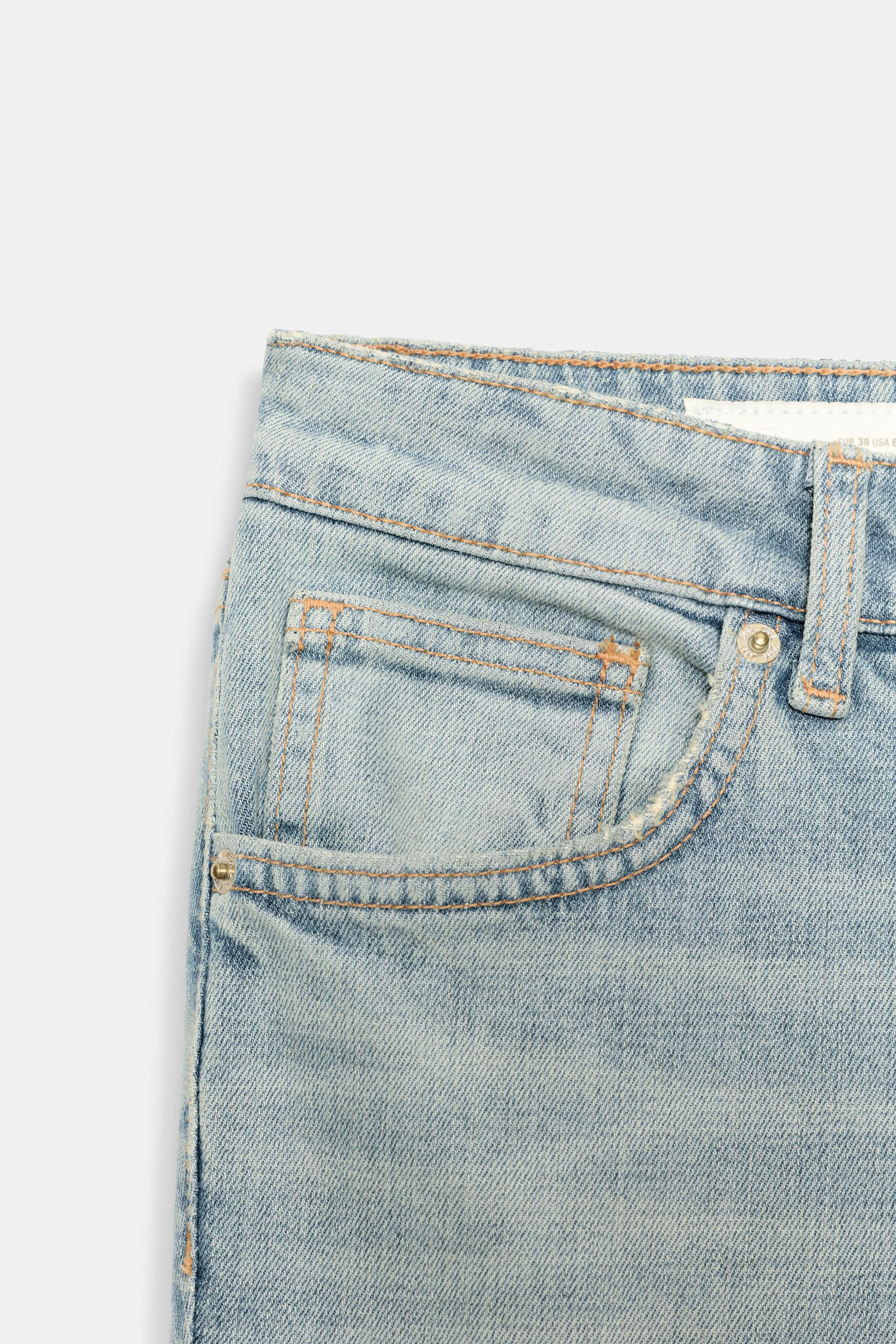 TRF LOW RISE BOOTCUT JEANS