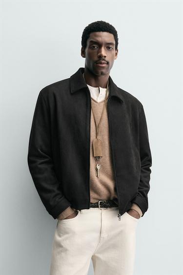 フェイクレザージャケット - メンズ | ZARA 日本