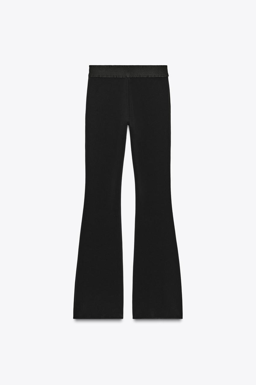 CONTOURING STRETCH FLARE PANTS