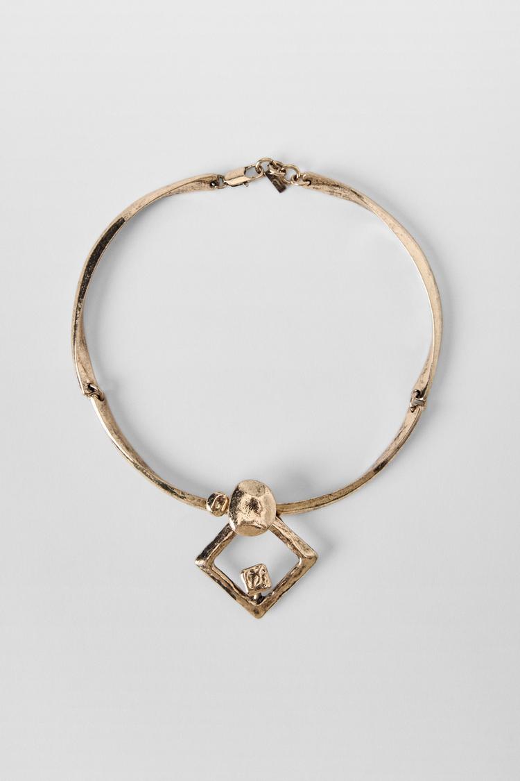 ARTICULATED METAL PIECE NECKLACE KATE MOSS X ZARA