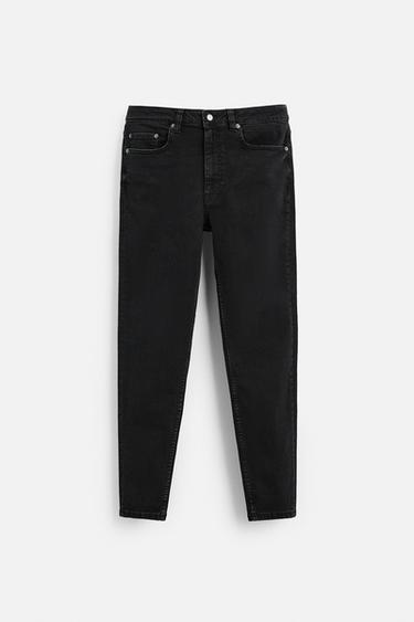 Zara SKINNY FIT JEANS - Black