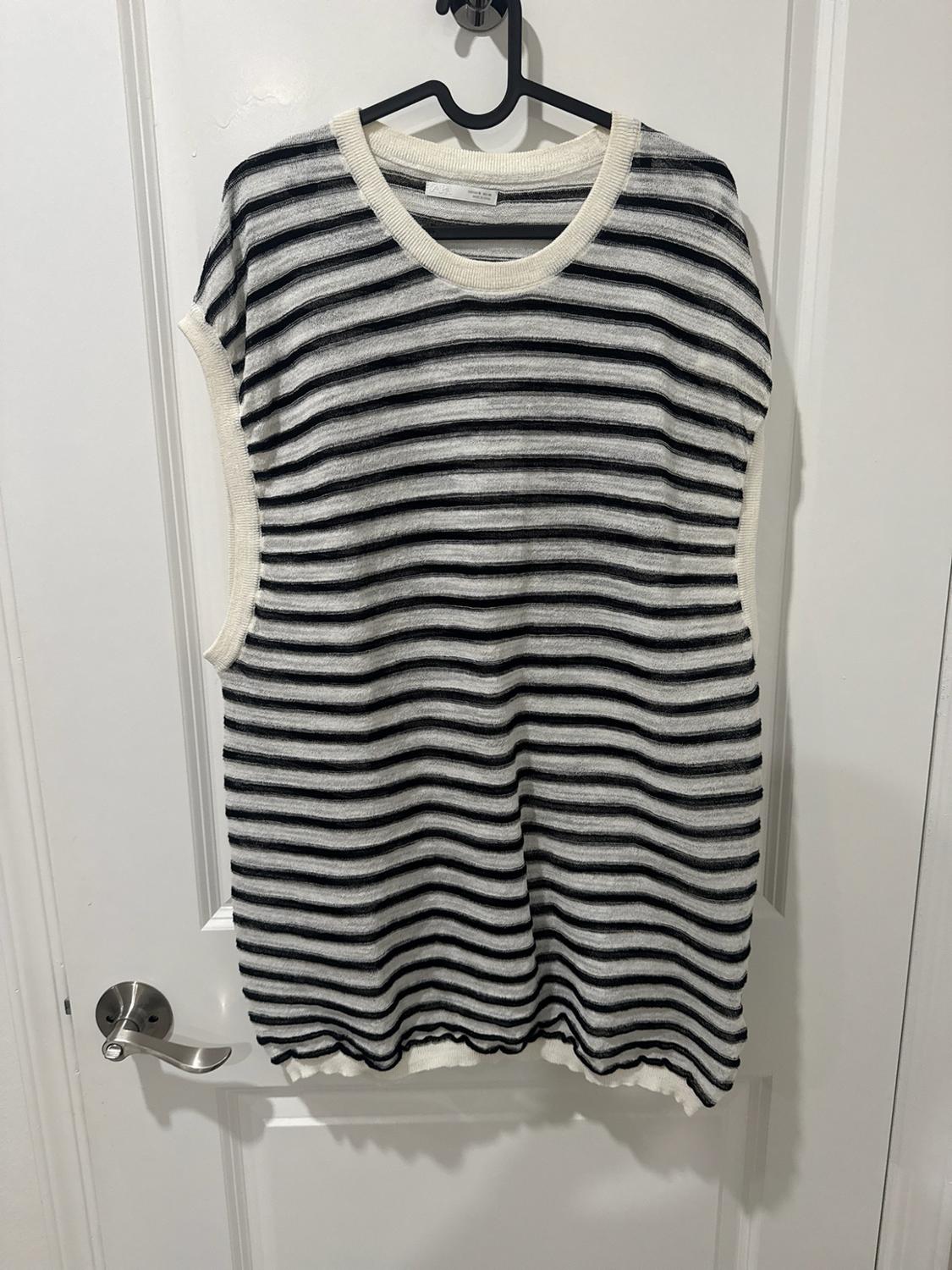 STRIPED KNIT TANK TOP - Image 3