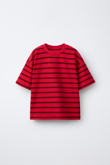 ФУТБОЛКА HEAVY WEIGHT В ПОЛОСКУ — B от Zara