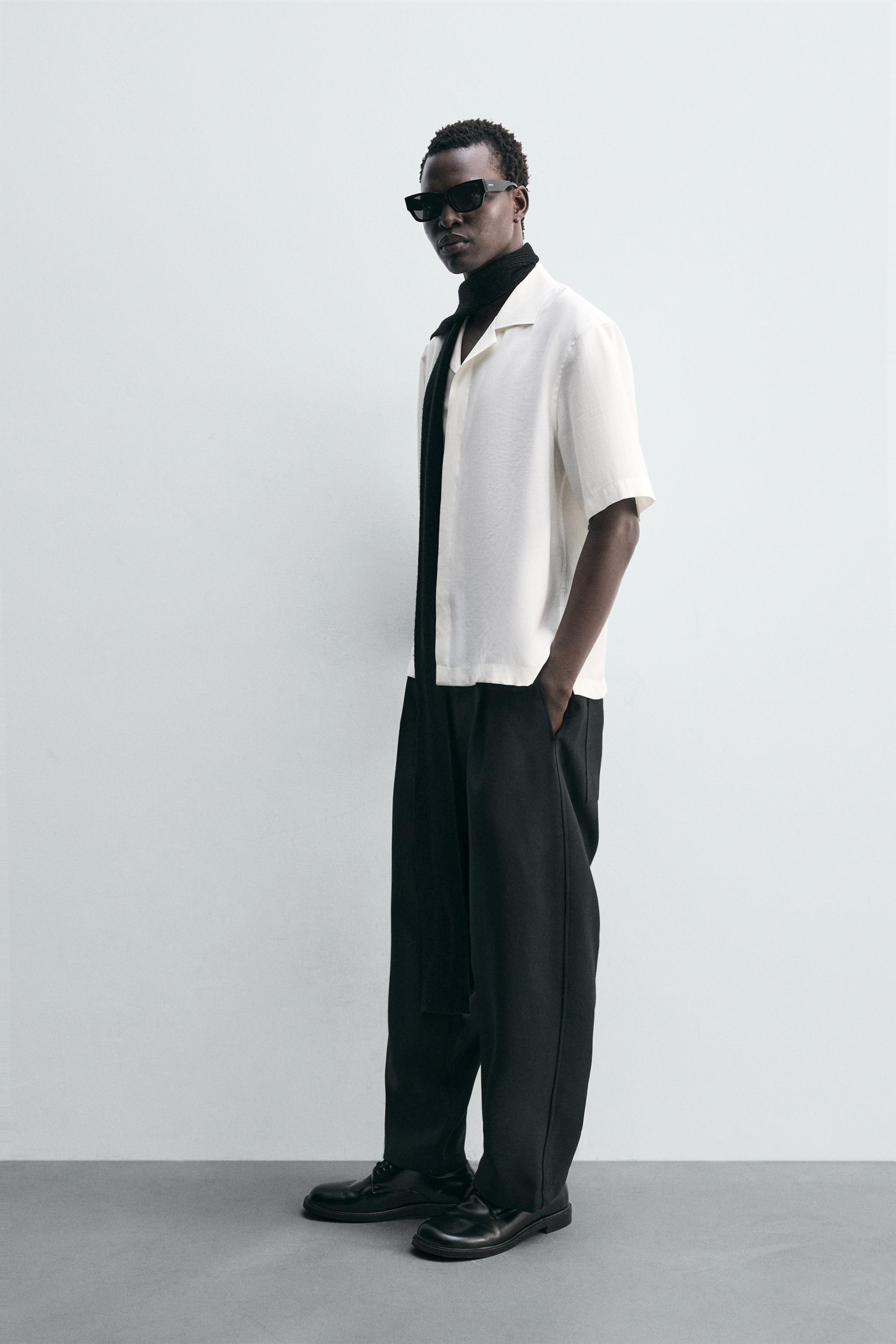 RELAXED FIT FLOWY SHIRT