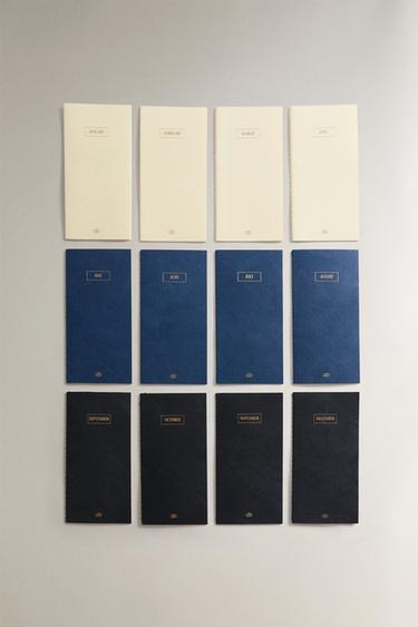 PACK OF MONTHLY PLANNERS (PACK OF 12) - Multicoloured by Zara - Image 0