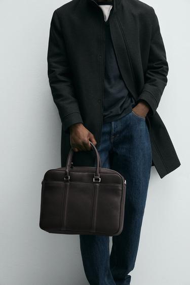MALLETTE TEXTURÉE - Marron de Zara - Image 2