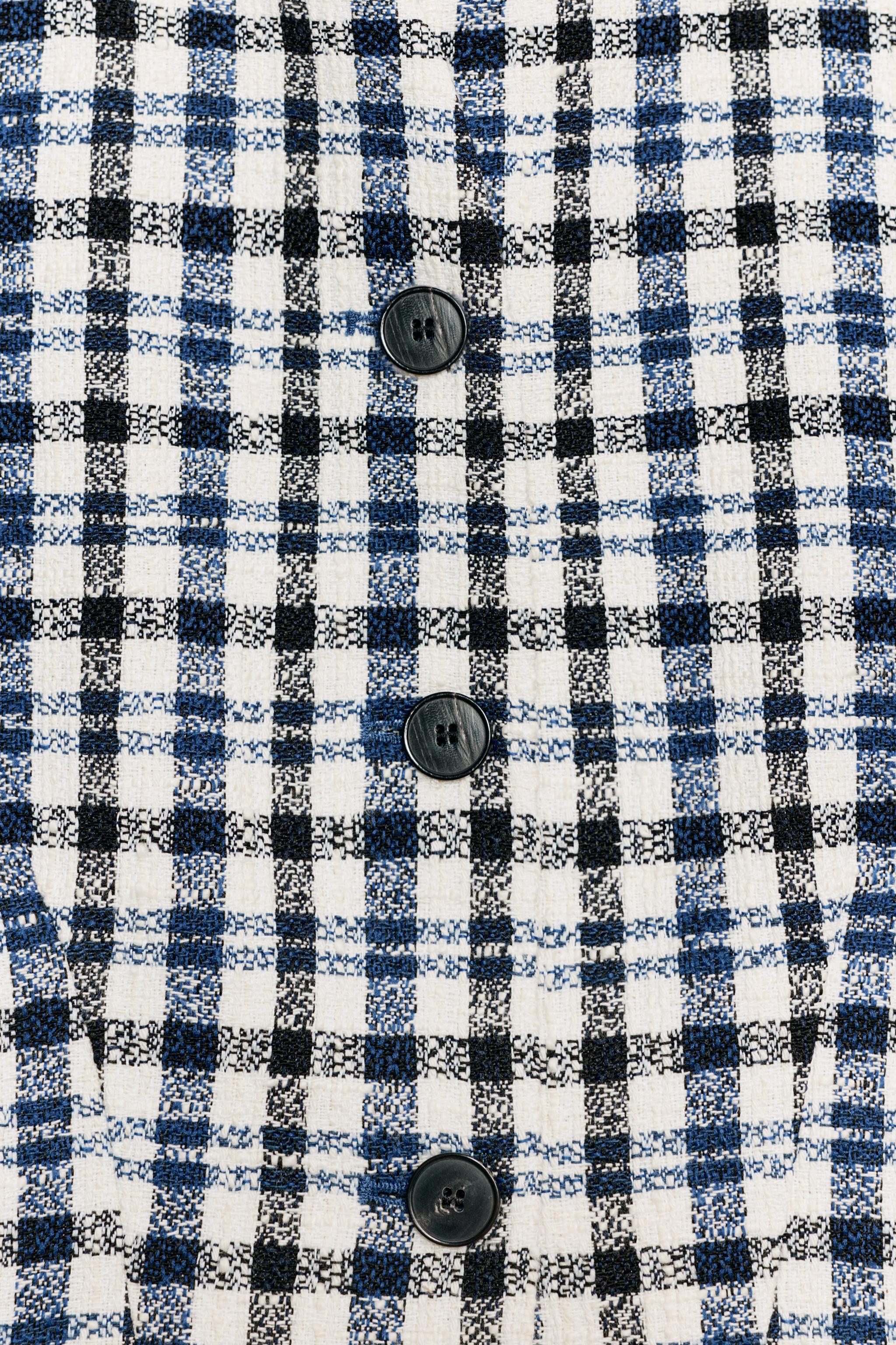 ZW COLLECTION PLAID JACKET