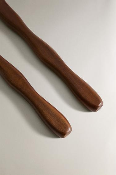 WAVY SERVERS (SET OF 2) - Brown by Zara - Image 3