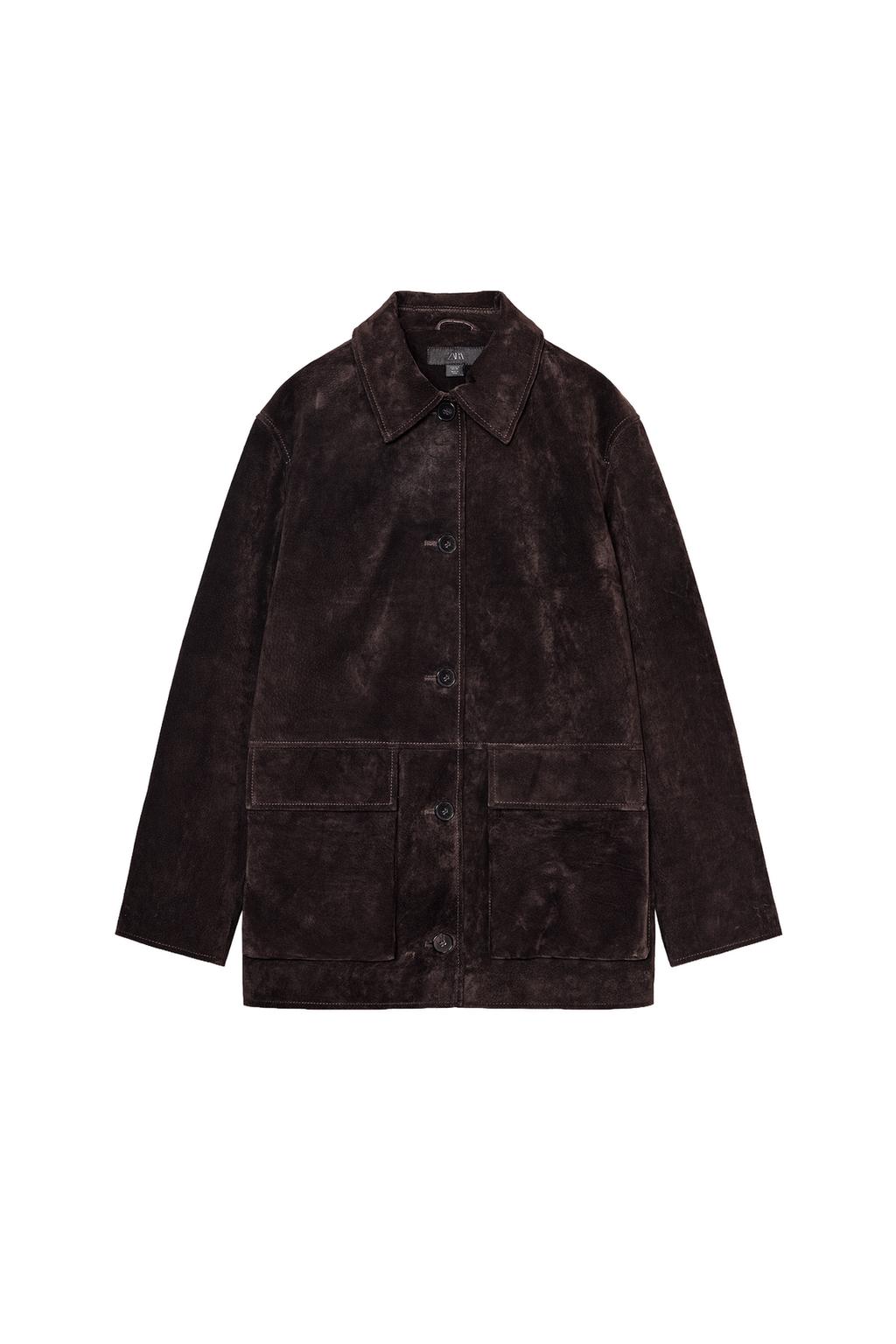 100% LEATHER SUEDE JACKET - image 3