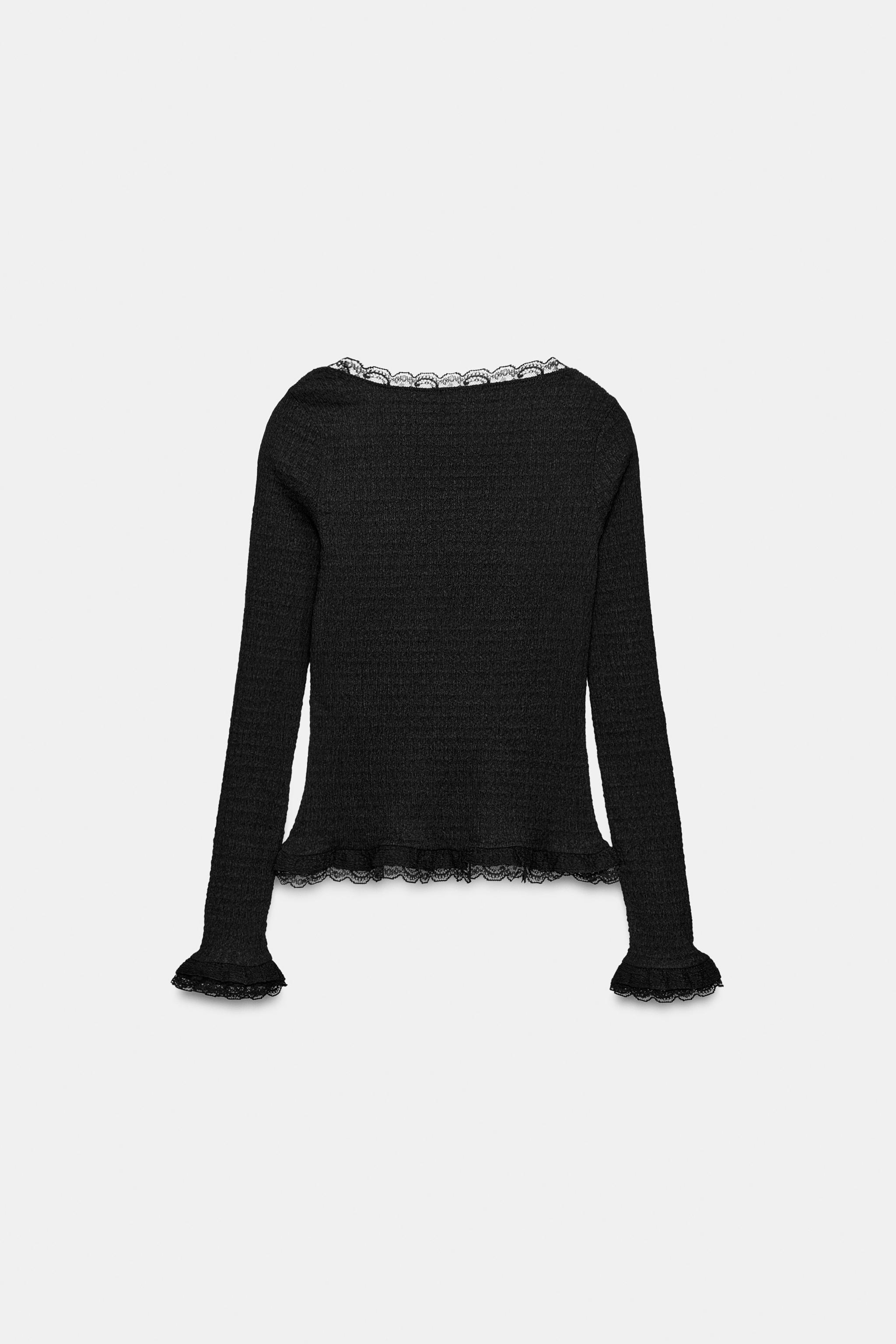 Женские куртки Zara COMBINED JACKET — фото 7