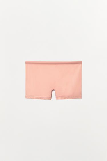 CULOTTE-SHORT MET POLYAMIDE - PASTELROZE van Zara