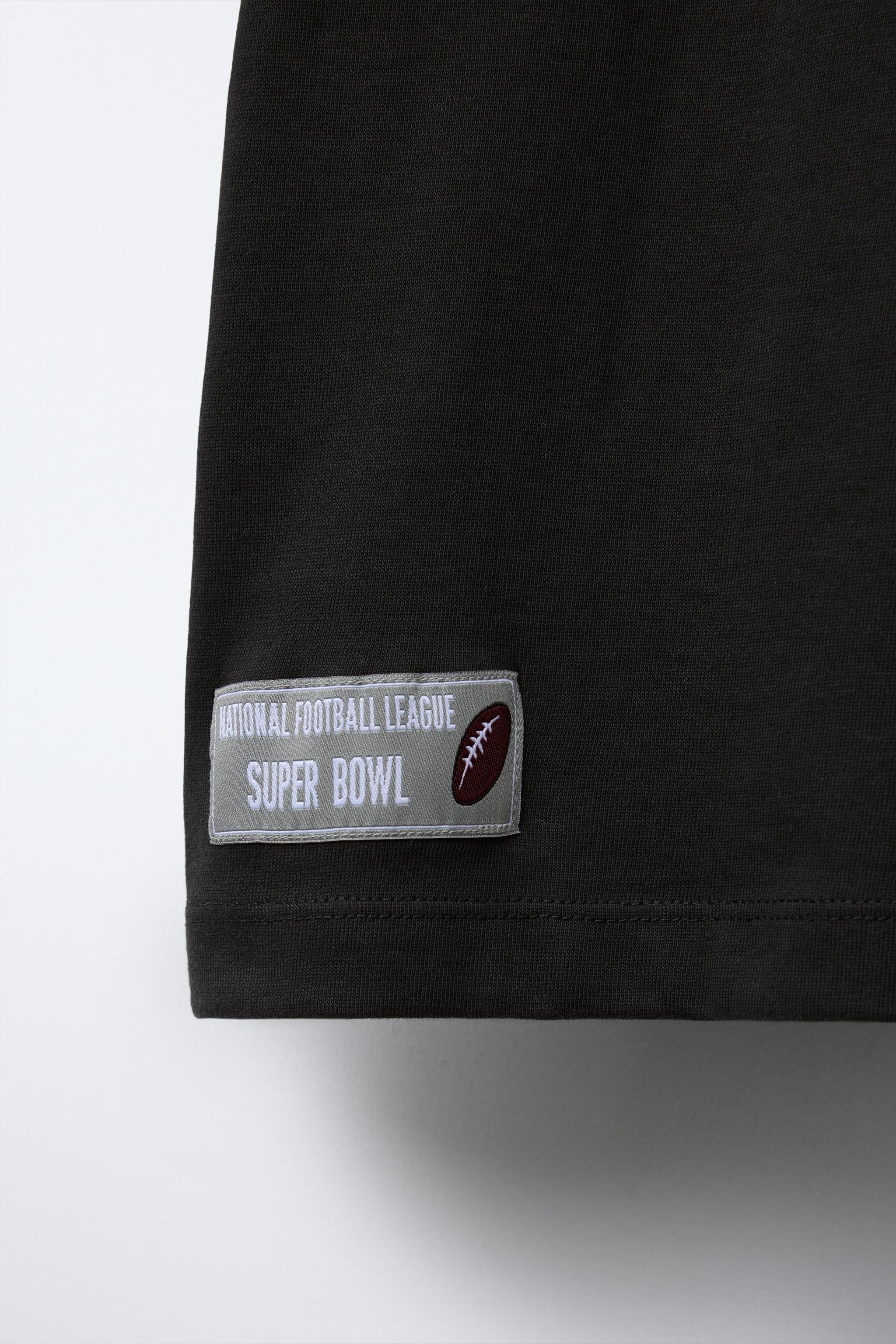 【ZARA】NFLペイトリオッツTシャツ ネイビーブルー 0264/307/401 NFLペイトリオッツTシャツ - ネイビーブルー | ZARA Japan / 日本