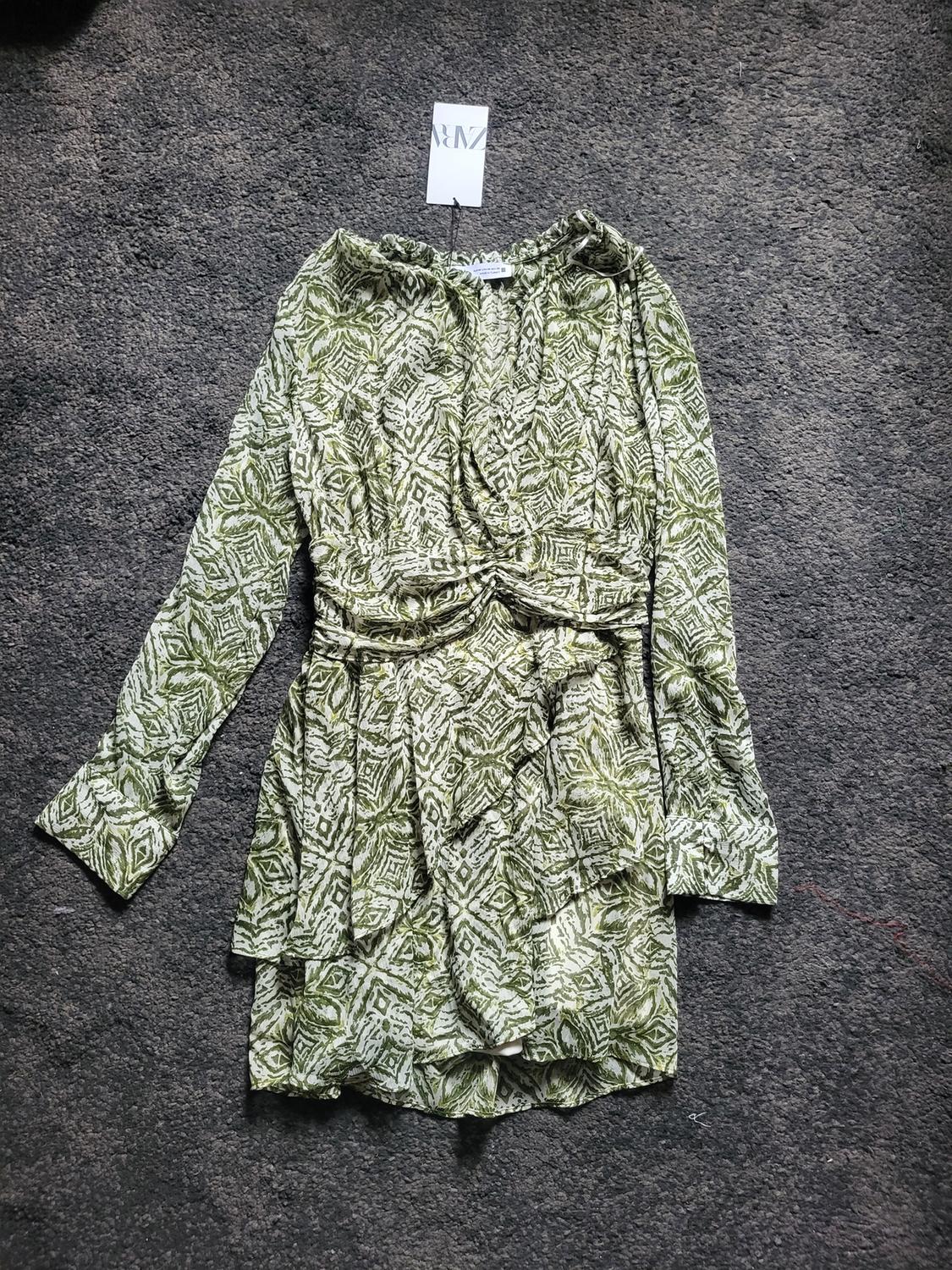 SHORT PRINTED DRESS - Image 5