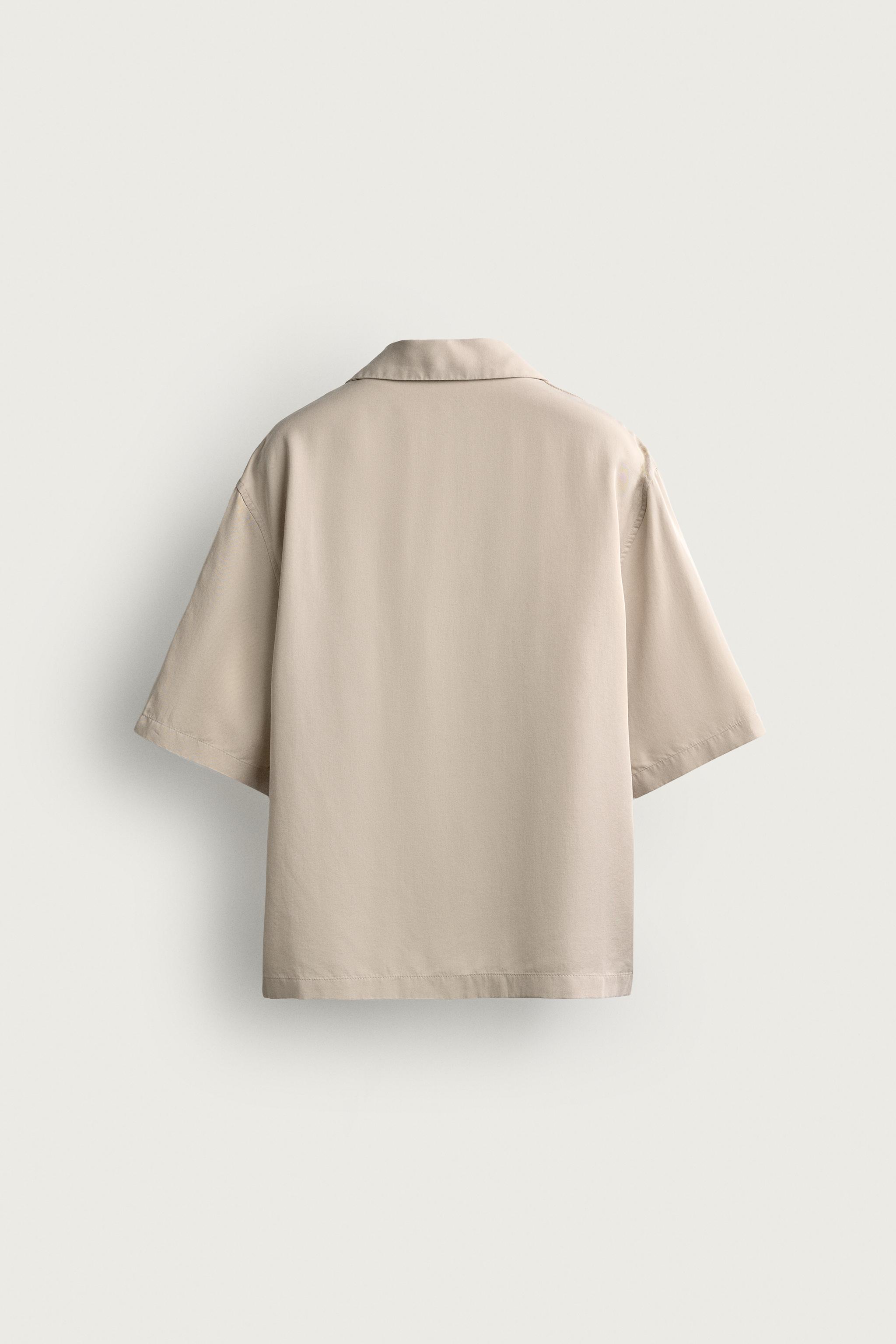 RELAXED FIT FLUID SHIRT