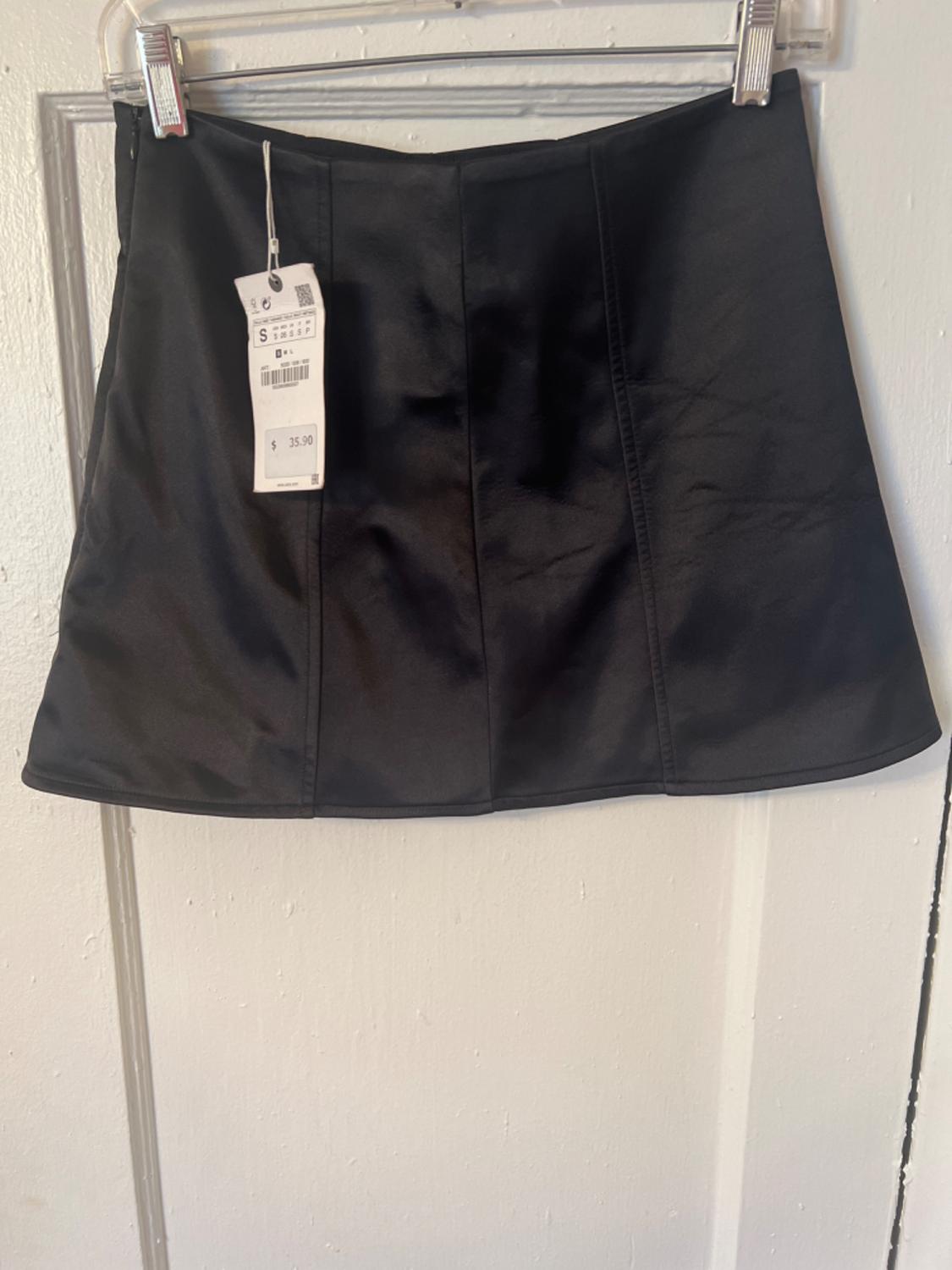 SATIN SKIRT - Image 2