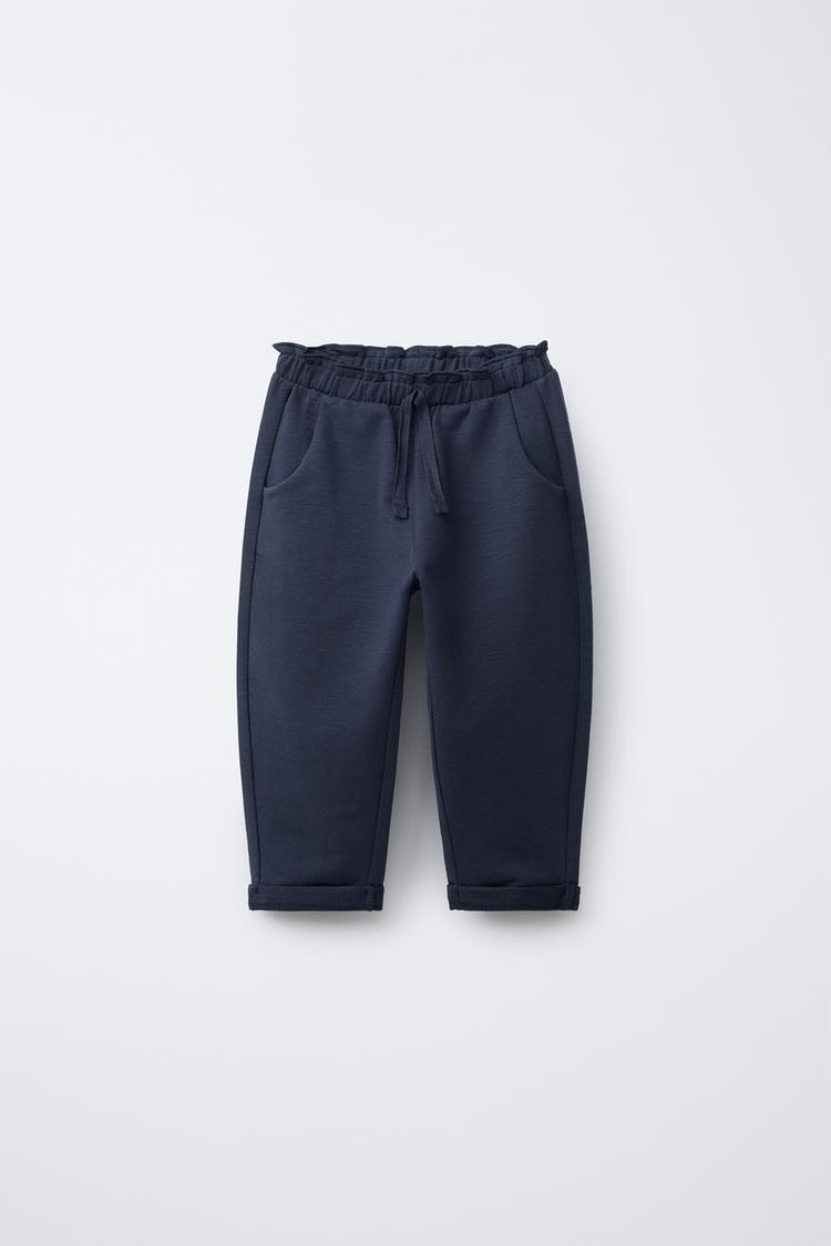 PANTALÓN SAROUEL LAZO Marino ZARA Chile